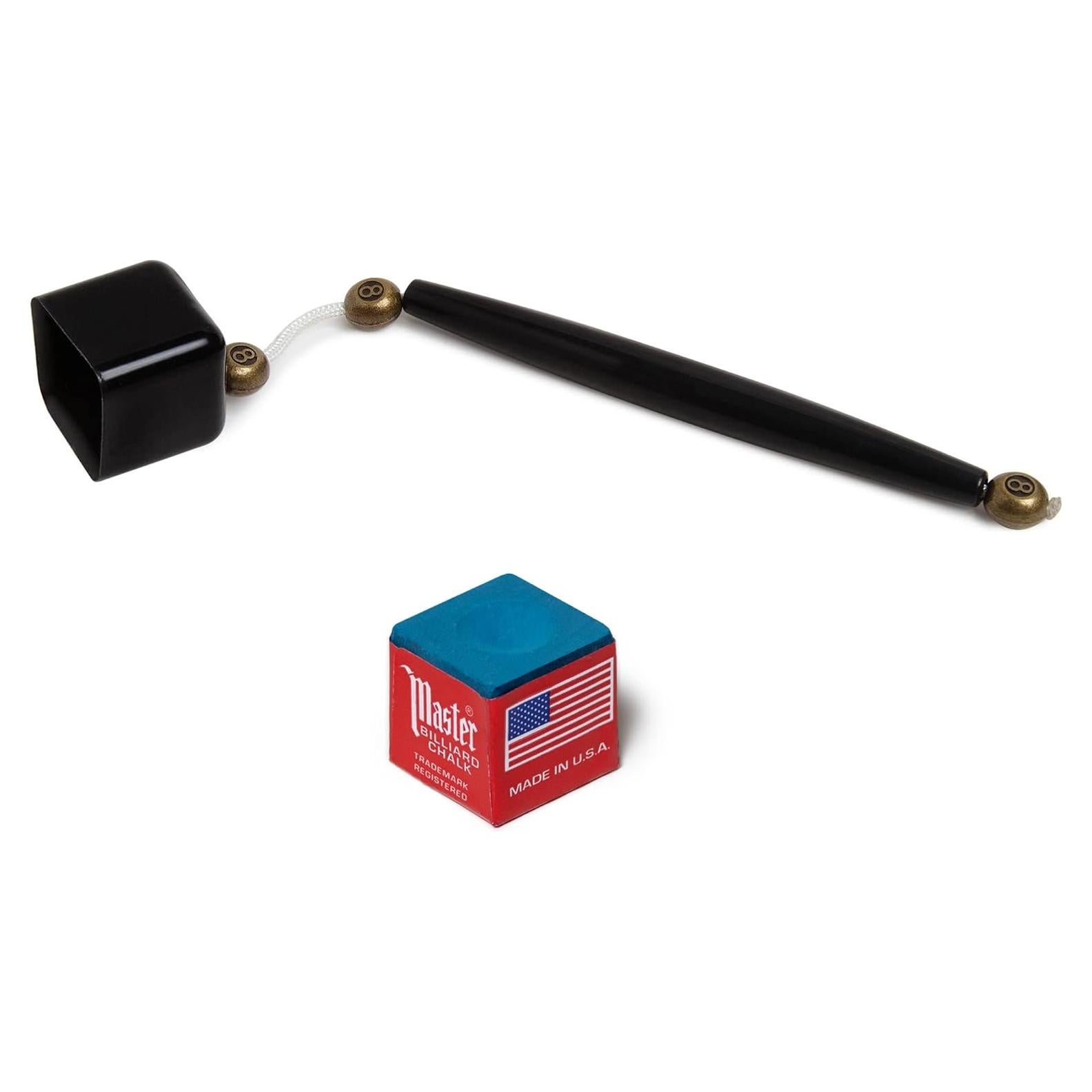 Soporte de Tiza para Billar OKKO Pocket Chalker Negro + Tiza Master