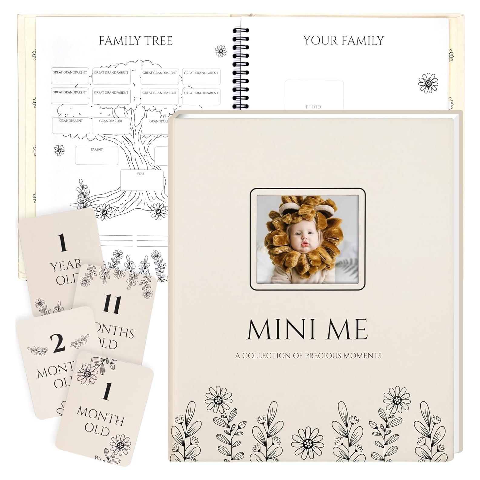 Diario de Embarazo NILAHUE con 100 Páginas y Tarjetas de Hitos