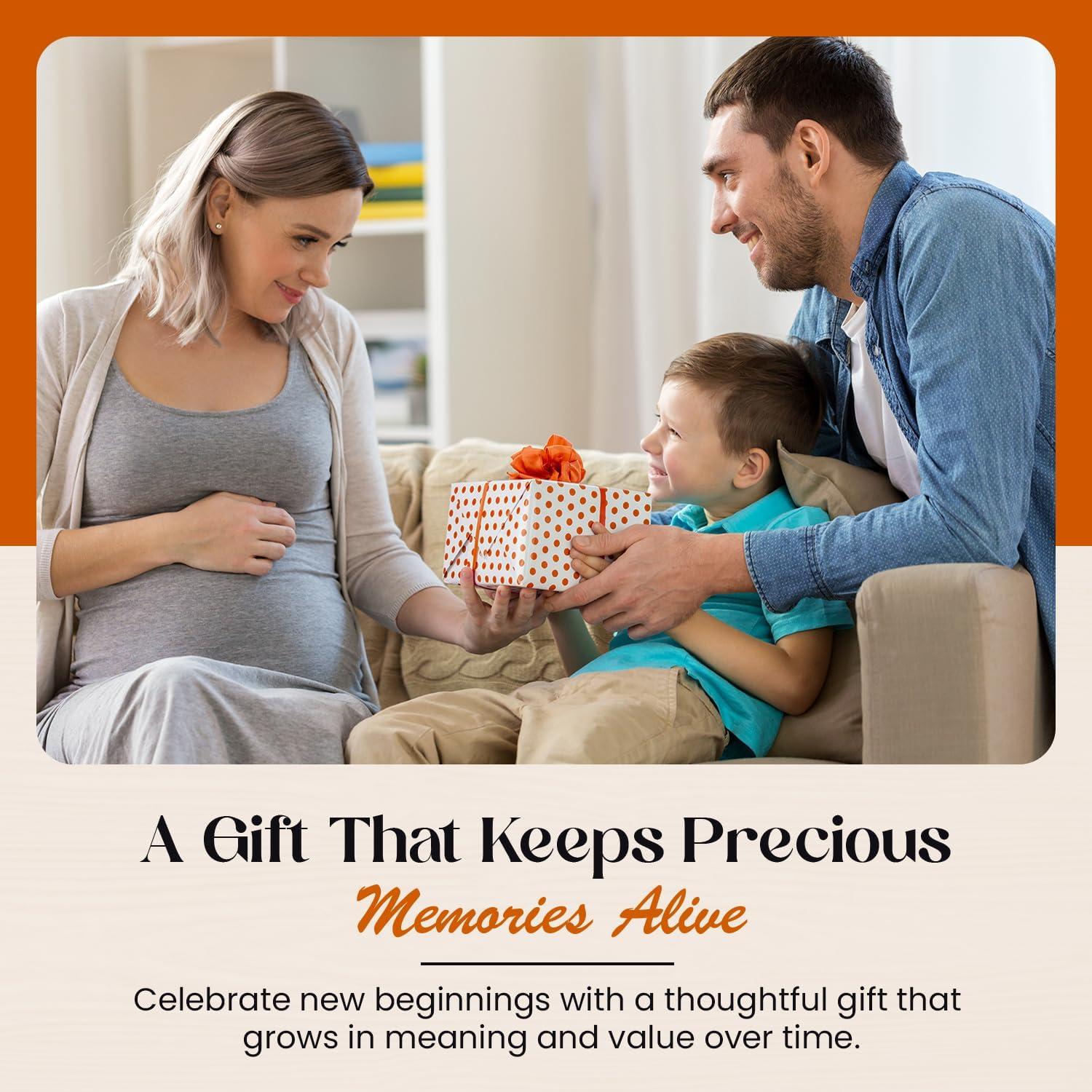 Marco de Sonograma YelloIris Madera 30.48x15.24 cm