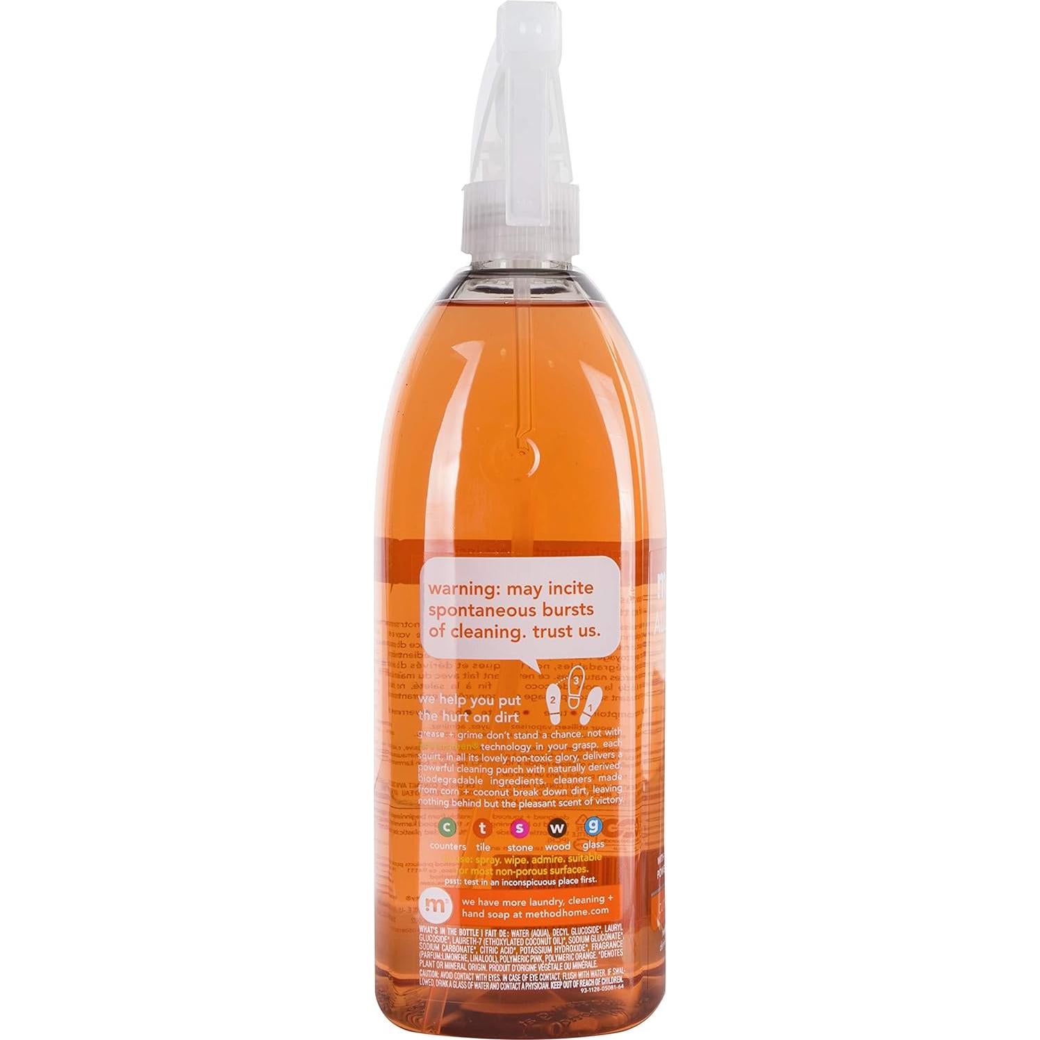 Limpiador Spray Biodegradable Método 28 oz - 0.91 kg