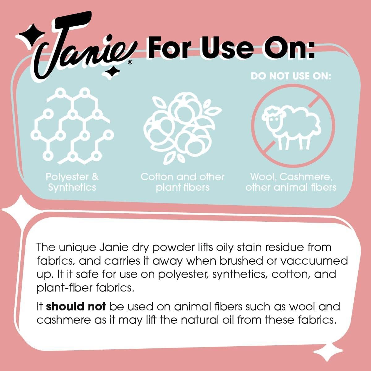 Quitamanchas Instantáneo Janie 11.34 g - Stick Portátil Ecológico