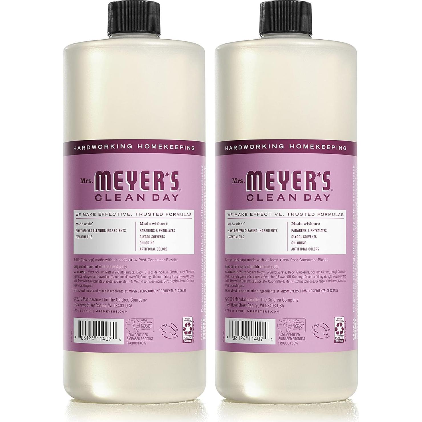 Limpiador Multi-Superficie Concentrado Mrs. Meyer's 946 ml - Aroma Peonía