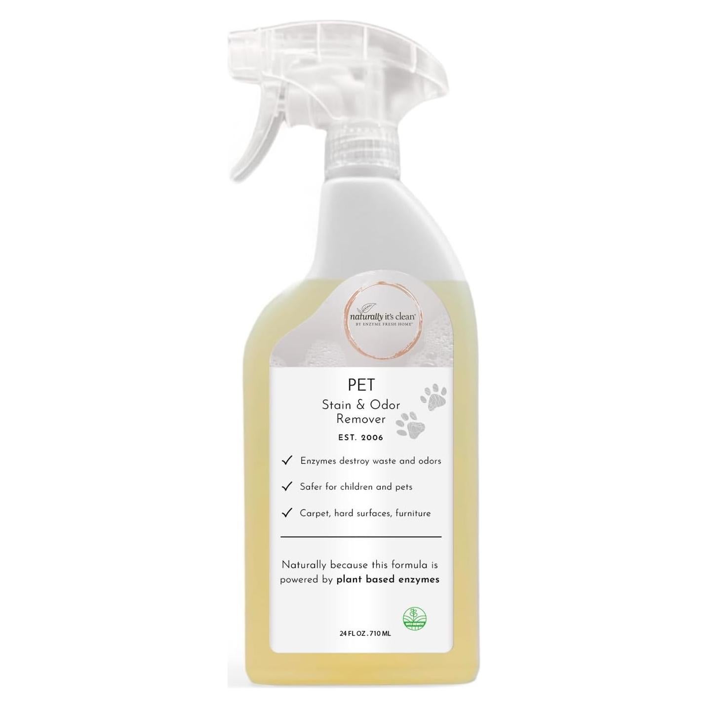 Removedor de Manchas y Olores para Mascotas Naturalmente Limpio - 0.86 kg