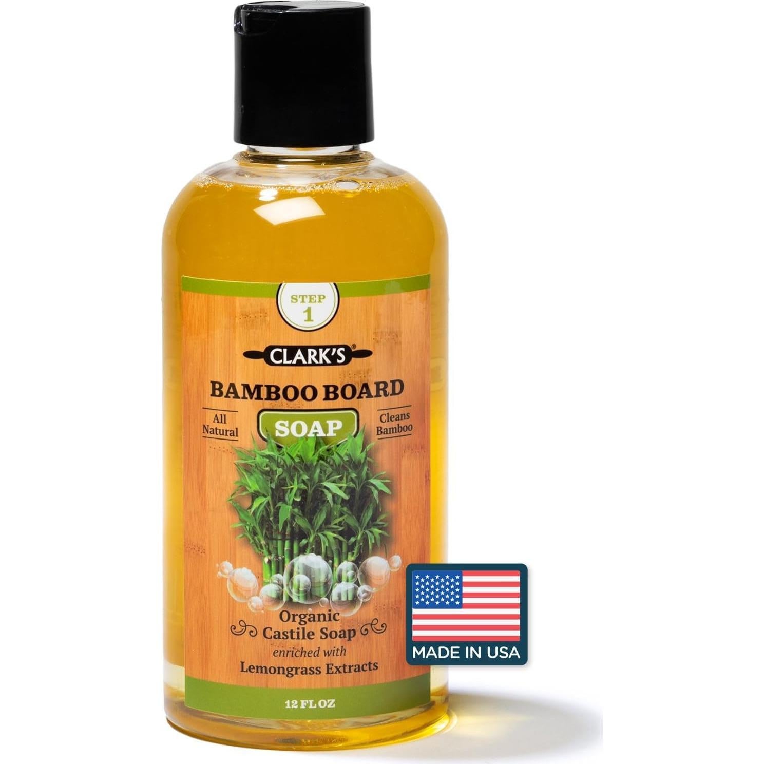 Jabón Orgánico para Tabla de Cortar CLARK'S - Hierba Limón - 396g