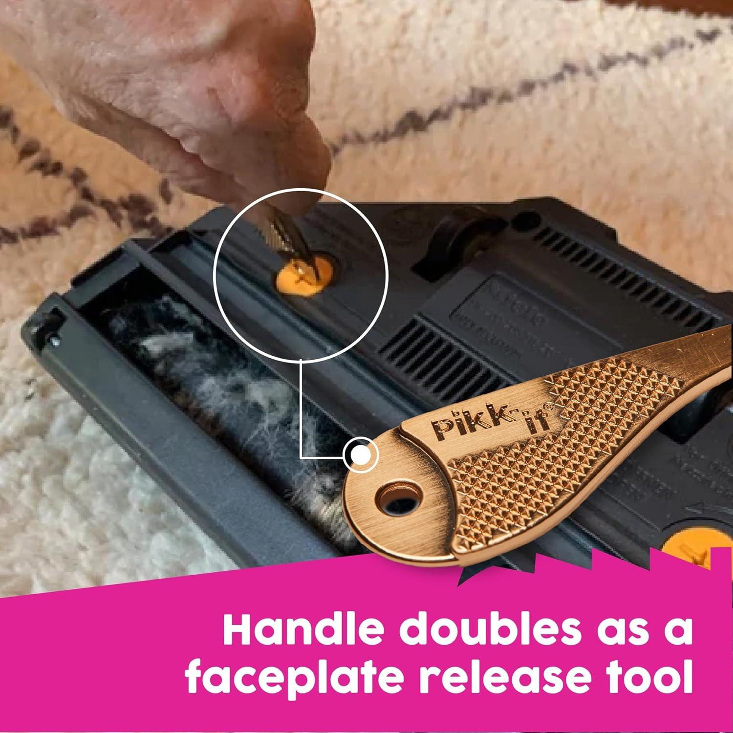 Rastrillo Limpiador de Cepillos Pikk-it - Elimina Pelos Rápido