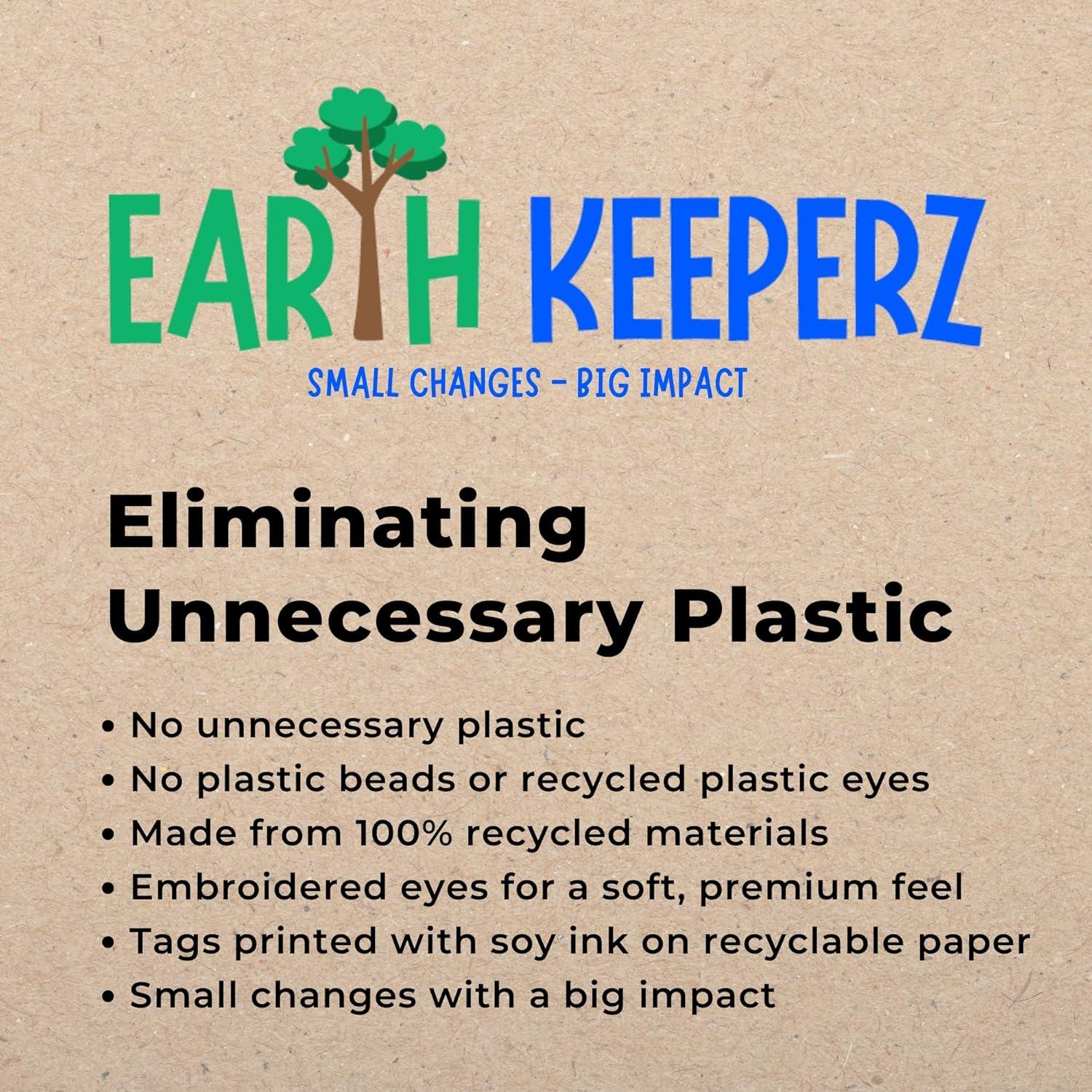 The Petting Zoo Bighorn Sheep Stuffed Animal Plushie, Gifts for Kids, Earth Keeperz Wildlife Animals, Zoologee Brown Bighorn Sheep Plush Toy, 10 inches