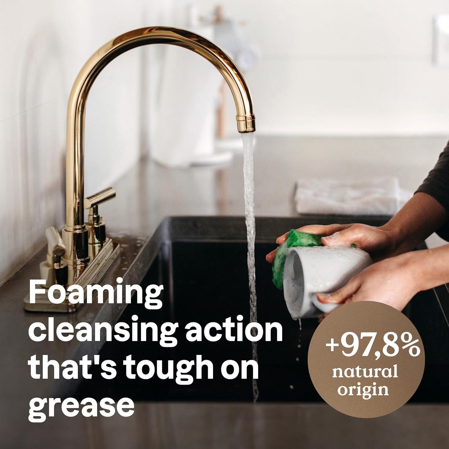 Jabón Líquido para Platos ATTITUDE 24 oz Vegano Aroma Limón