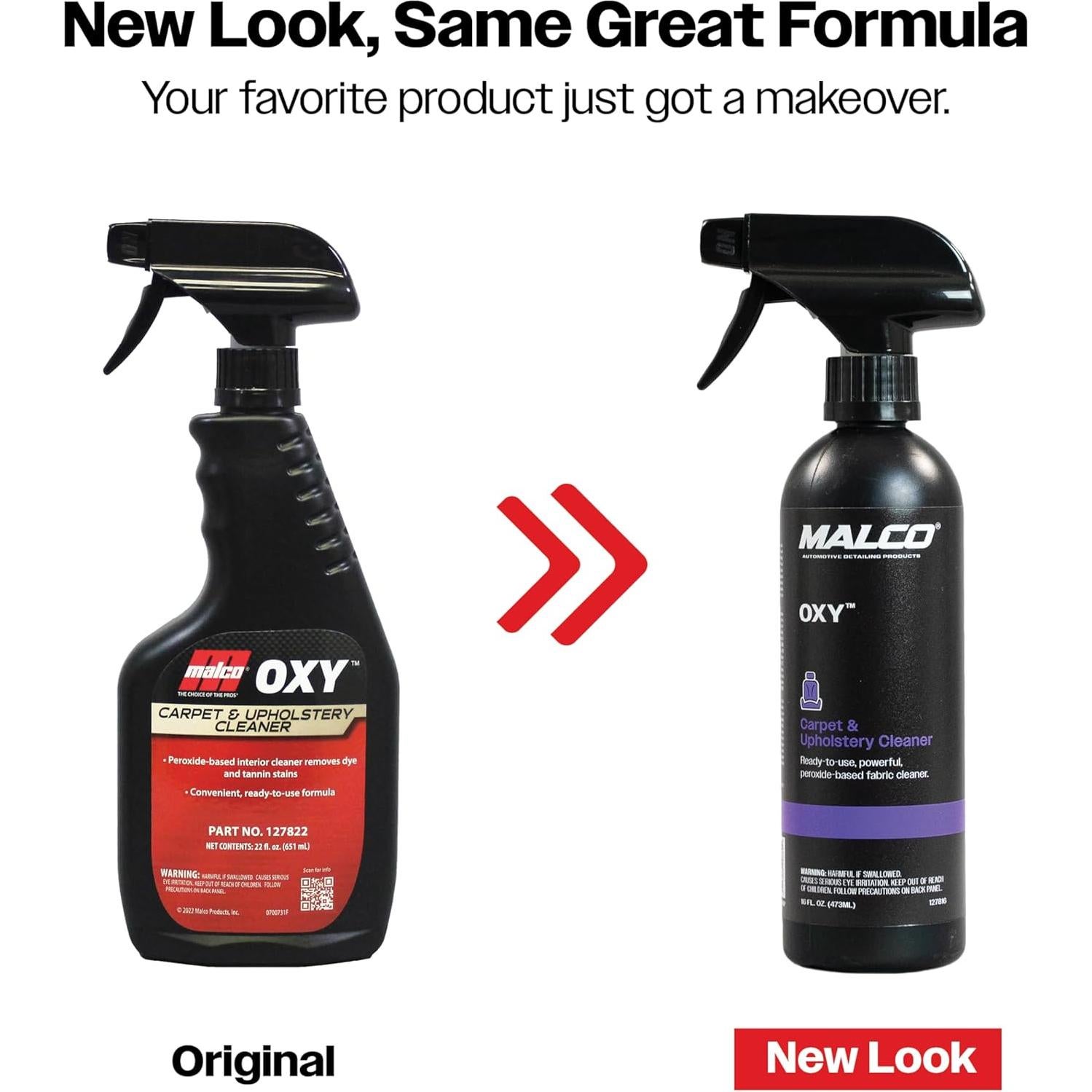 Malco OXY Limpiador de Alfombras 473 ml - Spray Quitamanchas