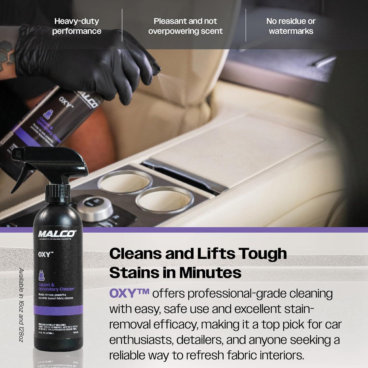 Malco OXY Limpiador de Alfombras 473 ml - Spray Quitamanchas