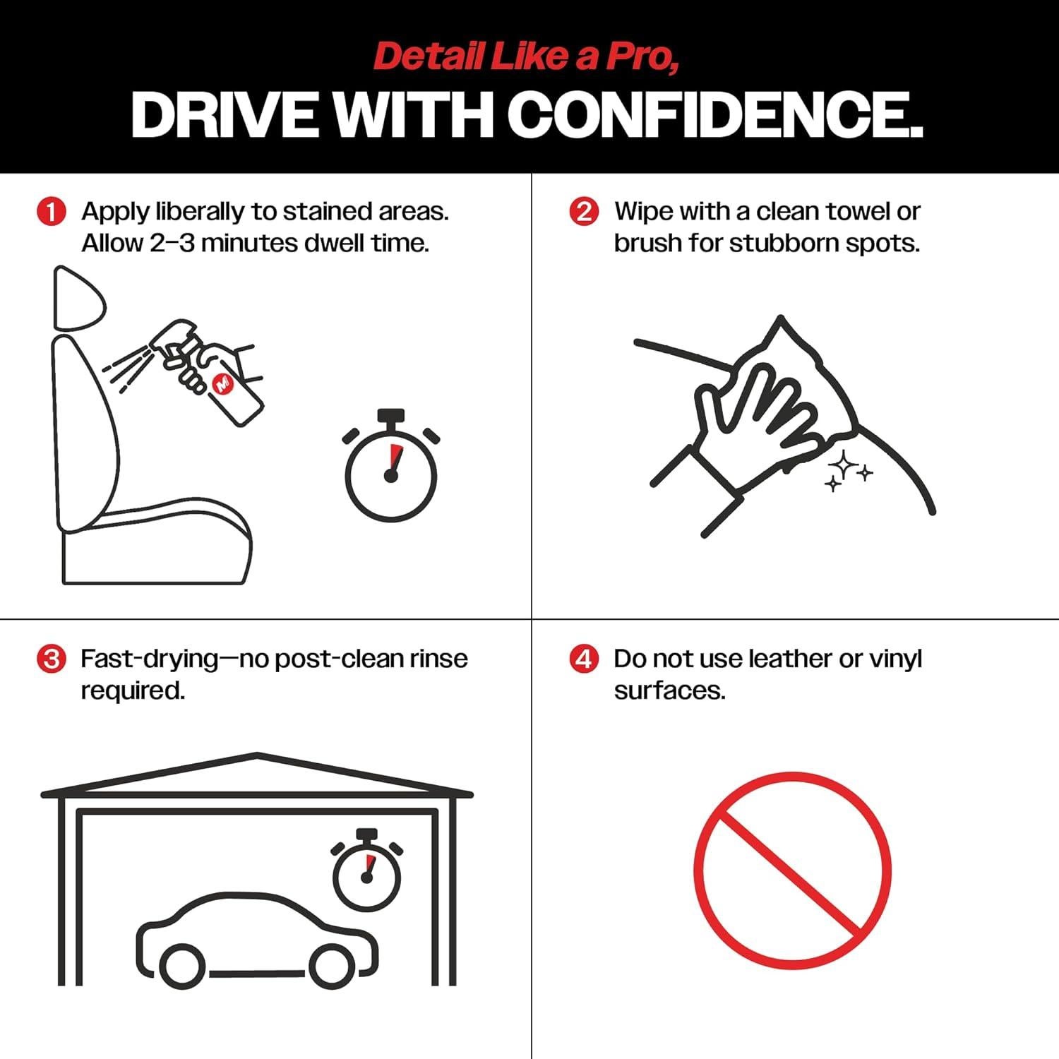 Malco OXY Limpiador de Alfombras 473 ml - Spray Quitamanchas