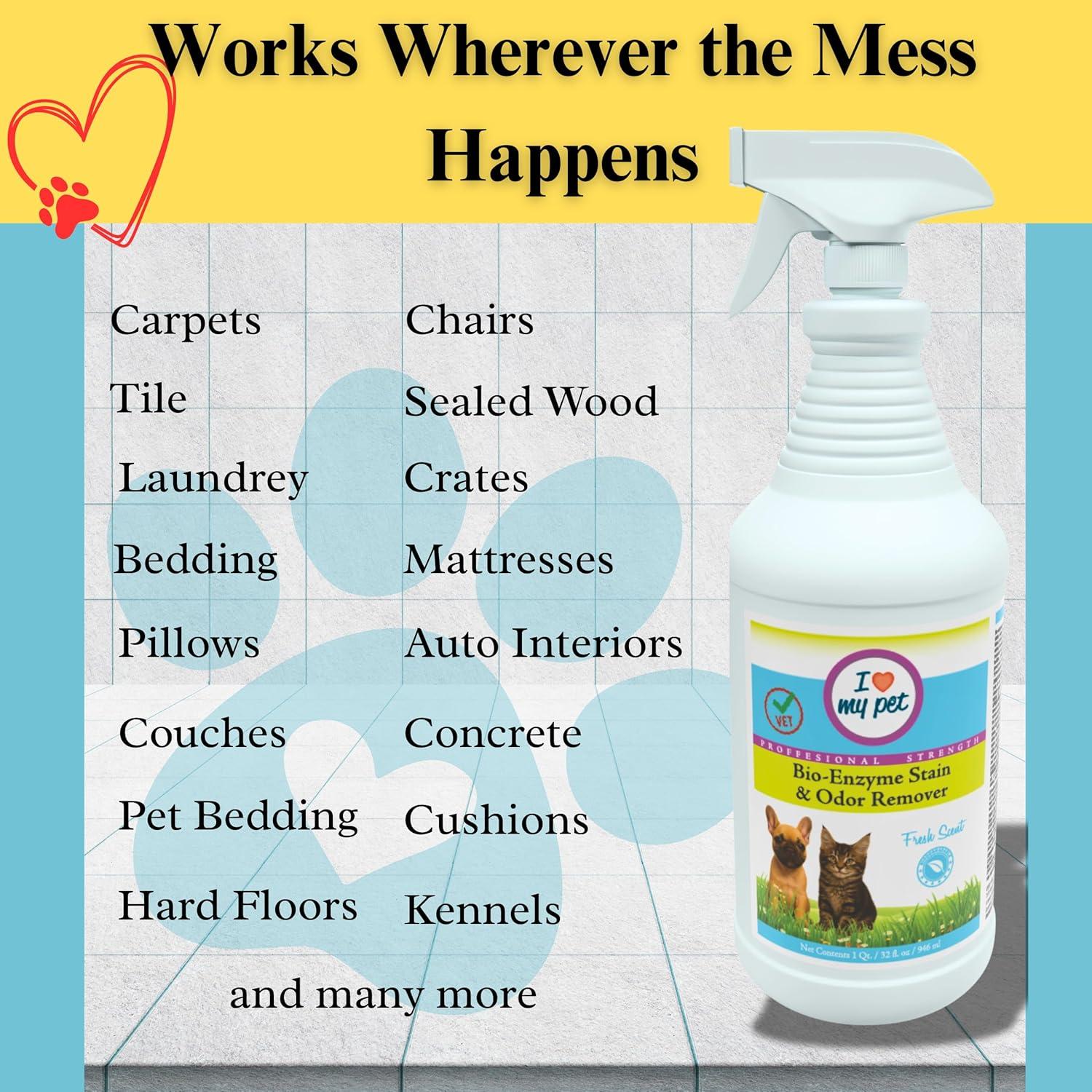 Limpiador Bioenzimático para Mascotas Theochem 32 oz Aroma Fresco