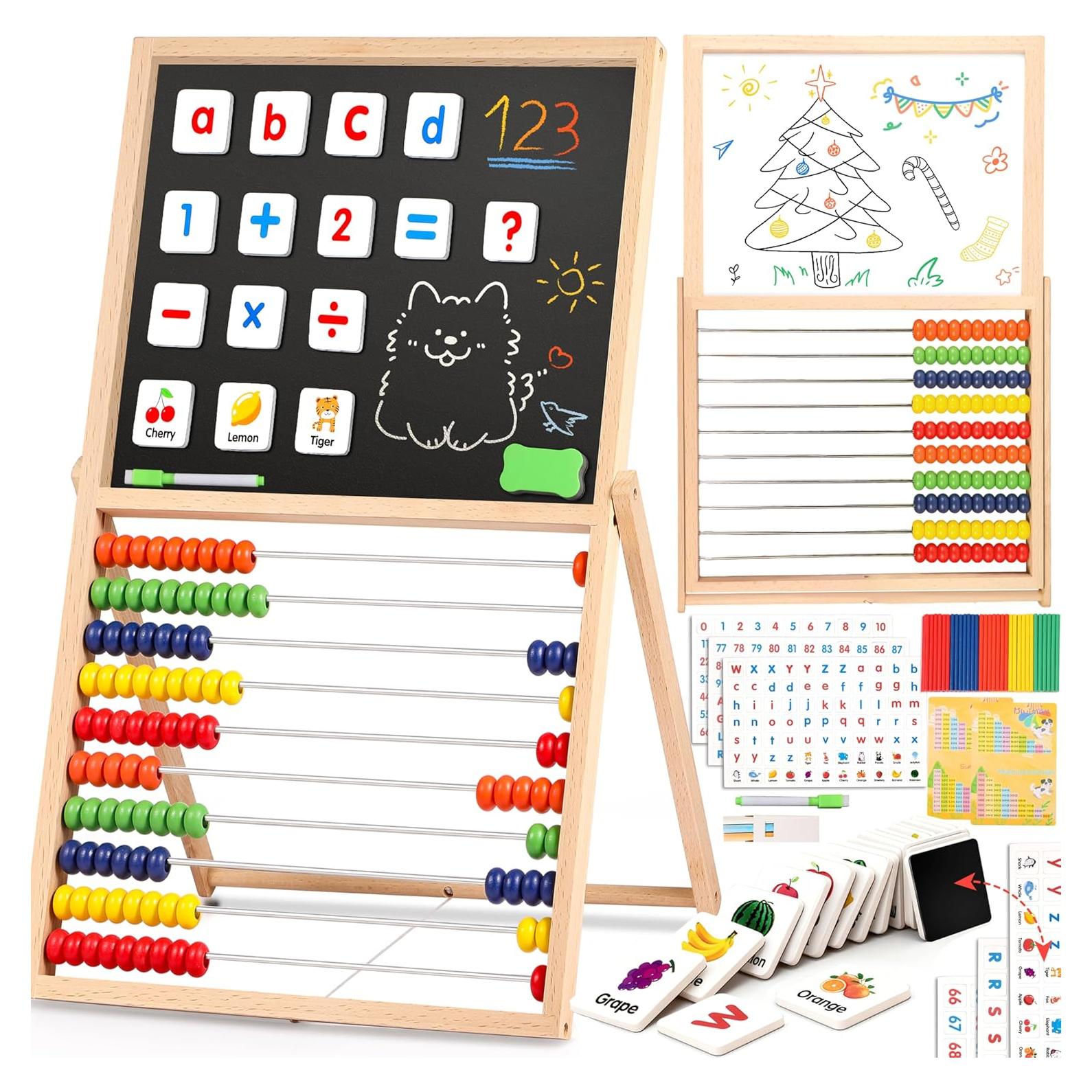 Letras y Números Magnéticos INNOCHEER - Juguete Educativo 3 en 1