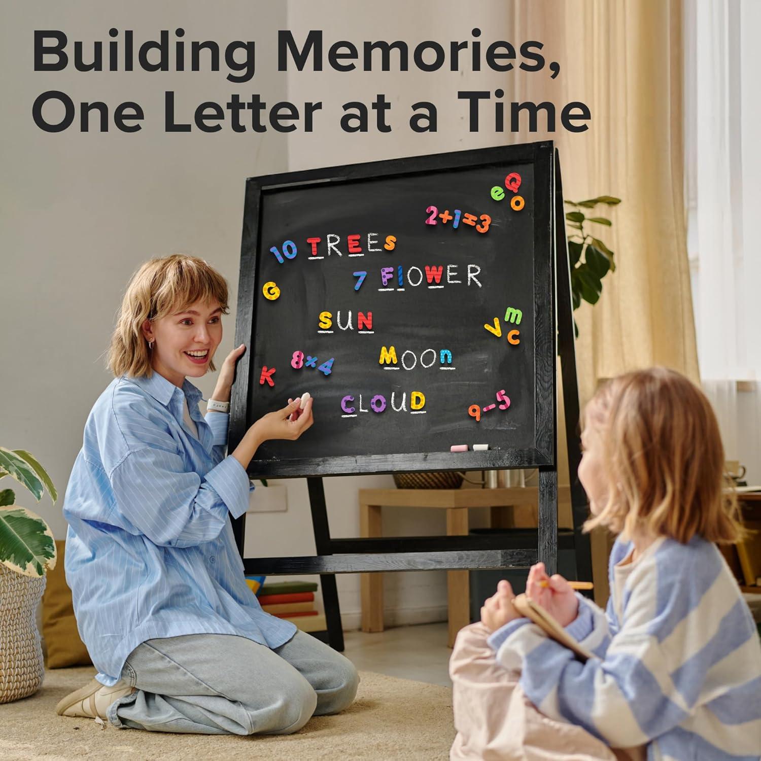 Imán de Alfabeto y Números Magnéticos X-bet MAGNET 80 Piezas