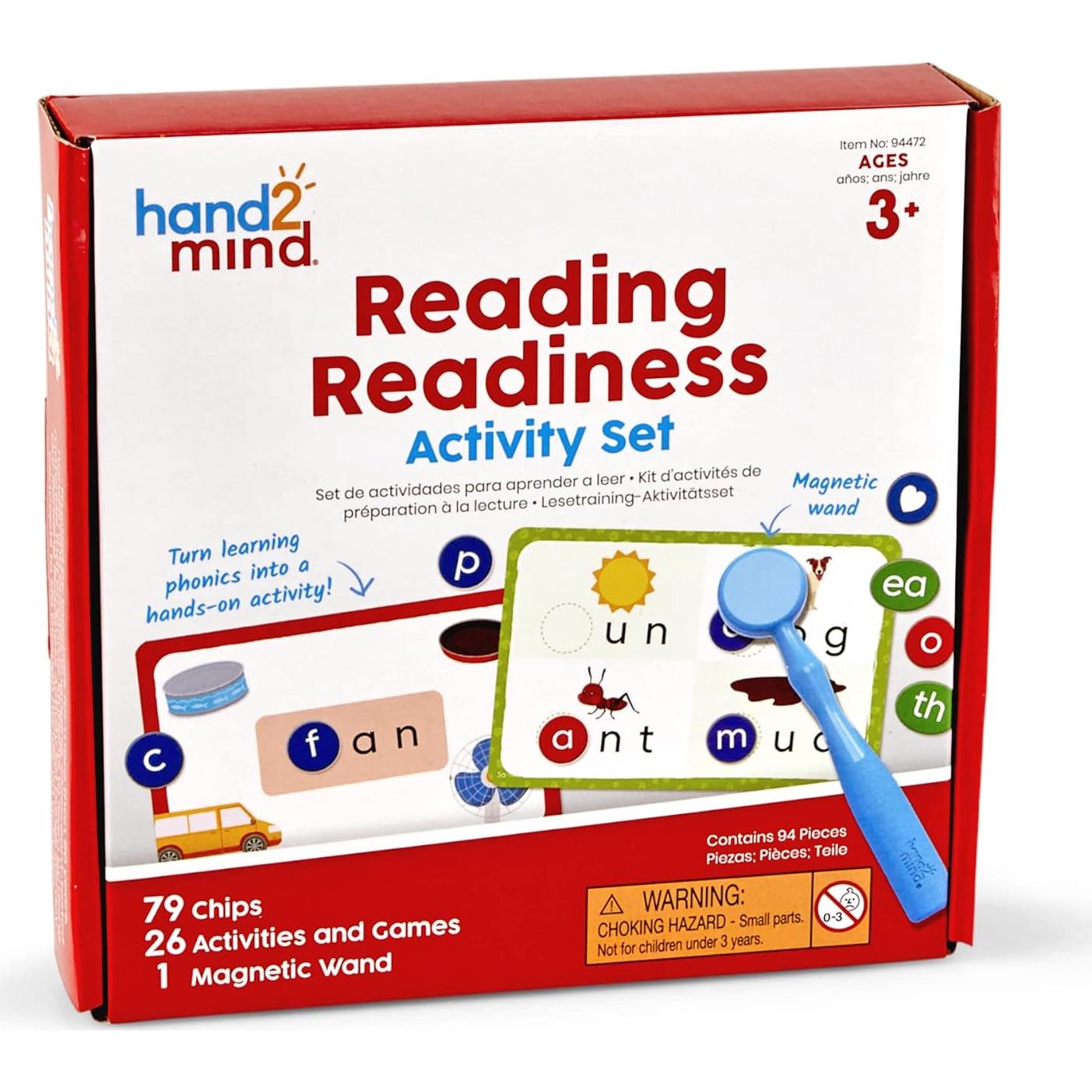 Conjunto de Actividades de Lectura hand2mind con Varita Magnética