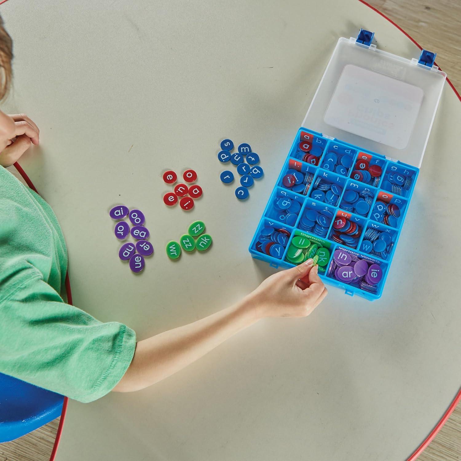 Chips de Fonética Hand2Mind - 346 Piezas Magnéticas