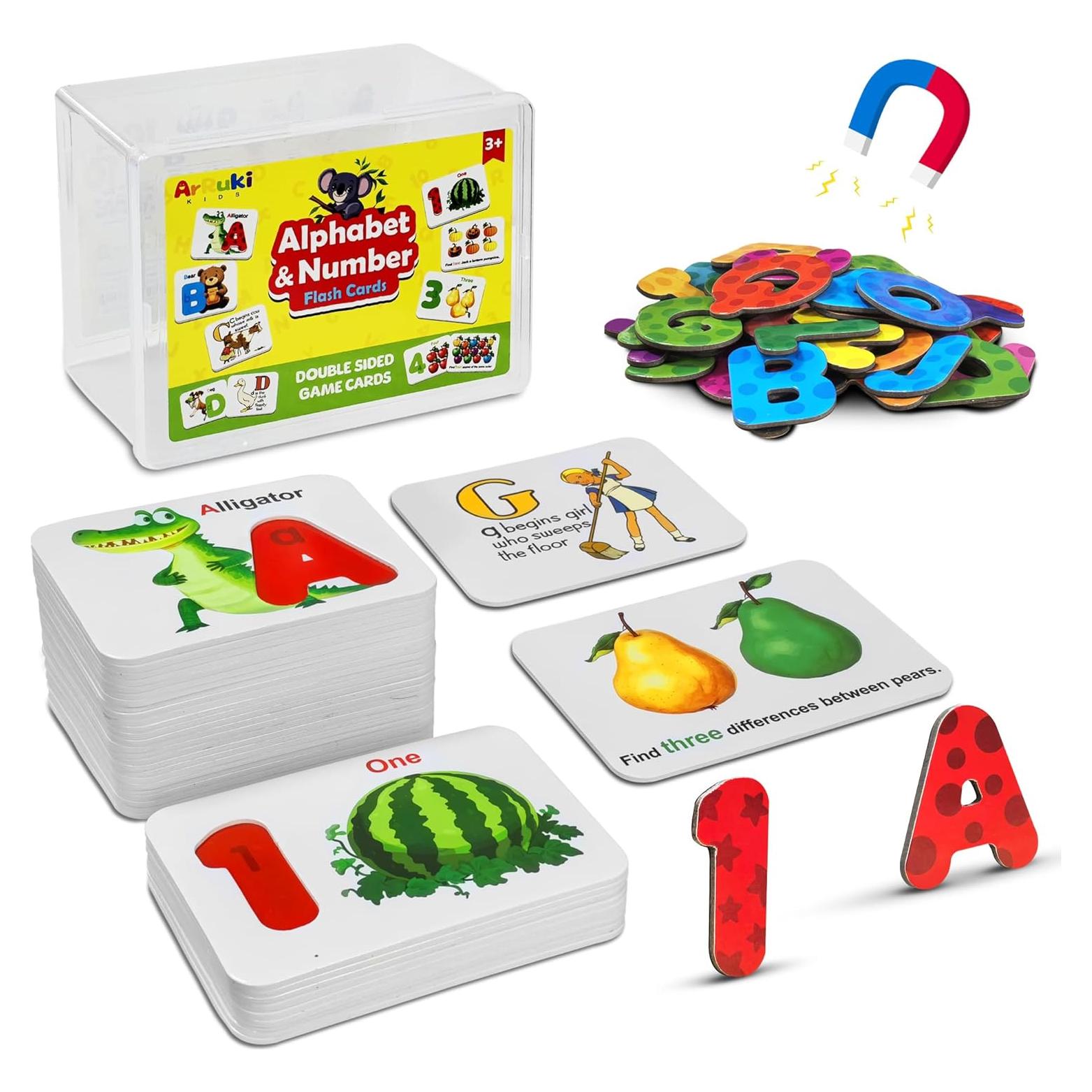 Tarjetas de Flash Magnéticas ABC ZhenYi - Juguetes Educativos 3+ Años