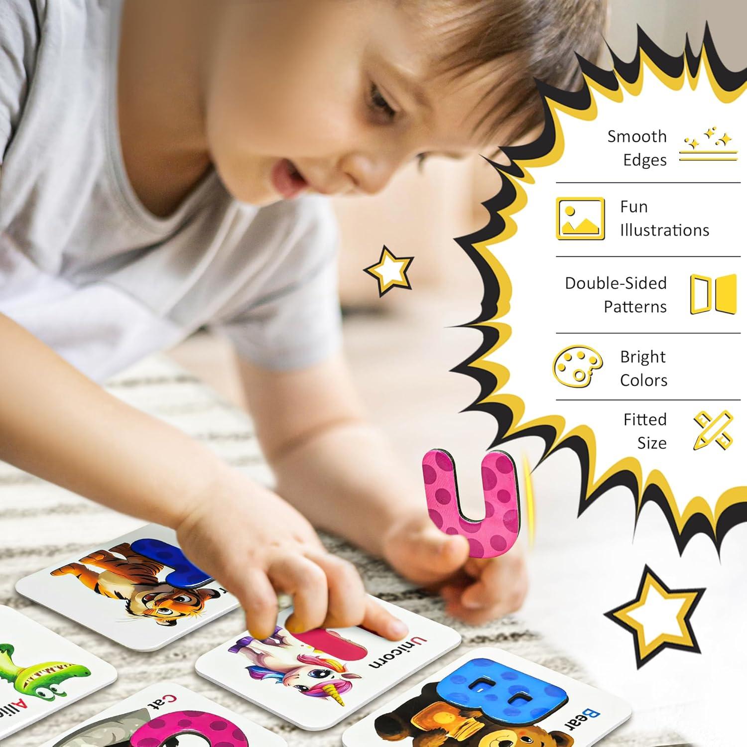 Tarjetas de Flash Magnéticas ABC ZhenYi - Juguetes Educativos 3+ Años