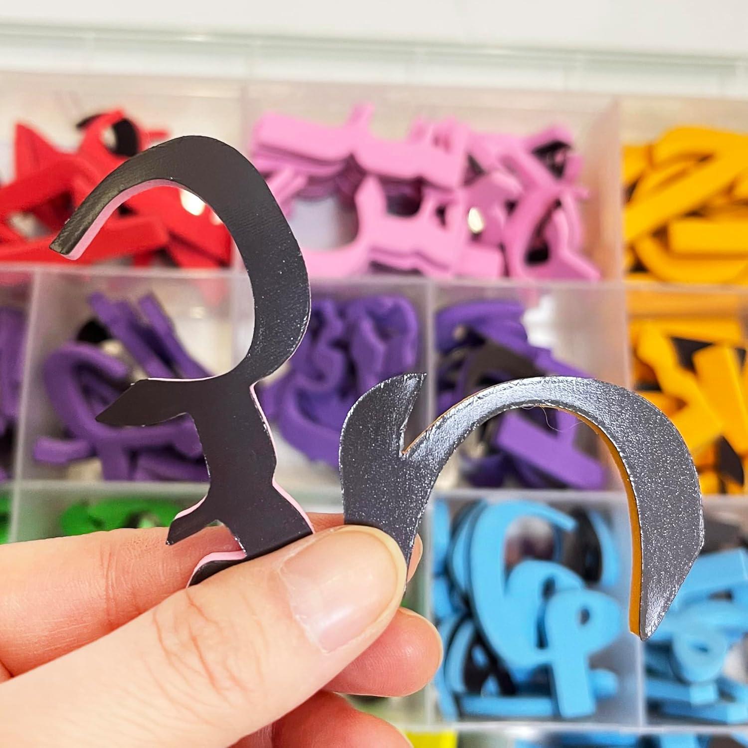 Kit de Letras Árabes Magnéticas MINMEER 374 Piezas Educativas