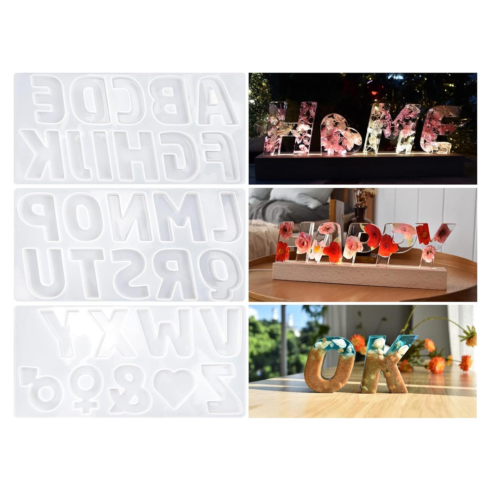 Molde de Silicona para Letras Grandes Sweet Password 36.96x17.97cm