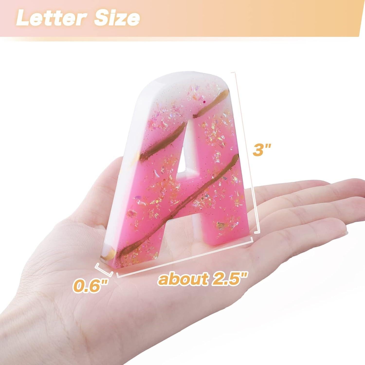 Molde de Silicona para Letras Grandes Sweet Password 36.96x17.97cm