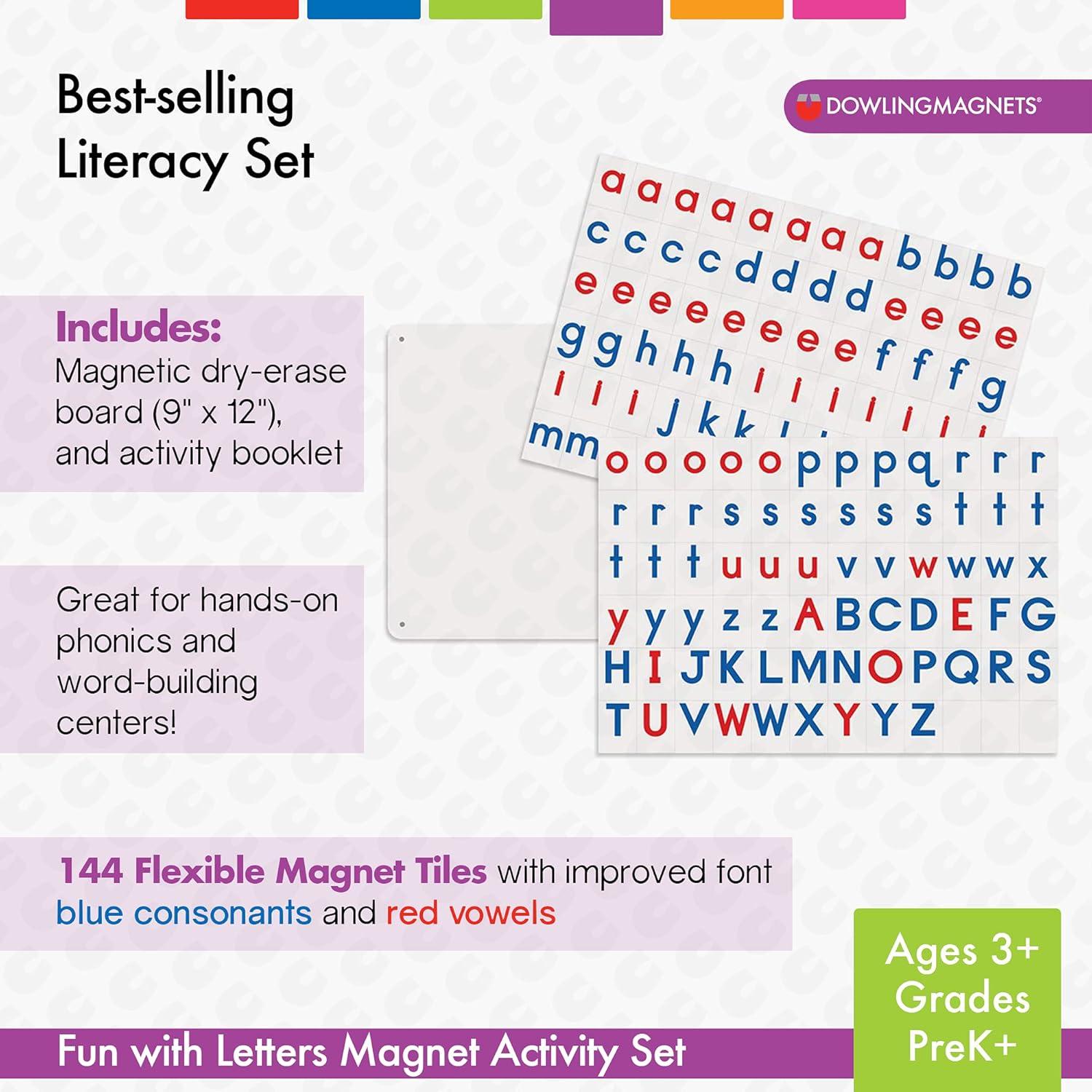 Juego de Letras Magnéticas Dowling Magnets 144 Piezas