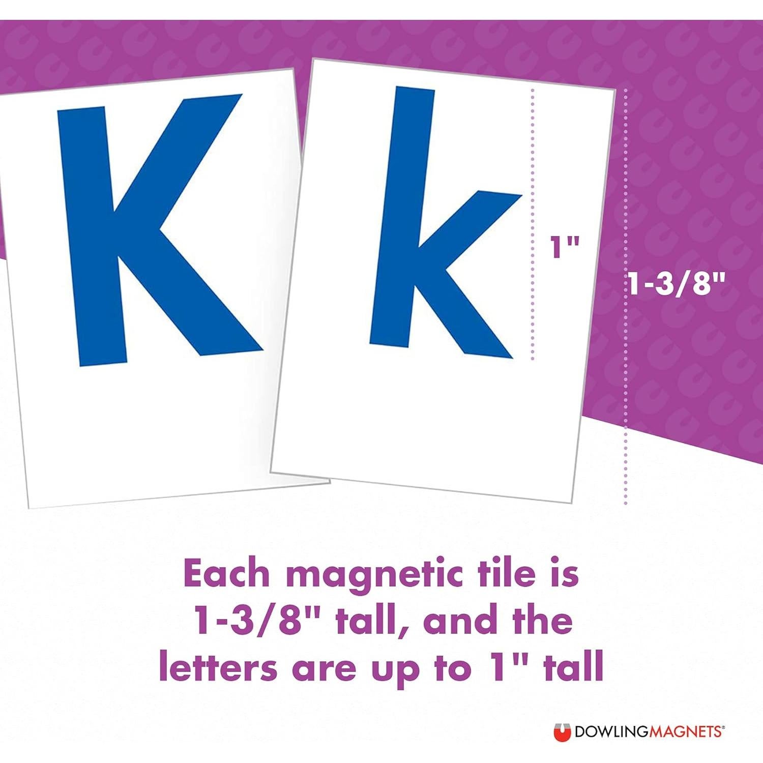 Juego de Letras Magnéticas Dowling Magnets 144 Piezas