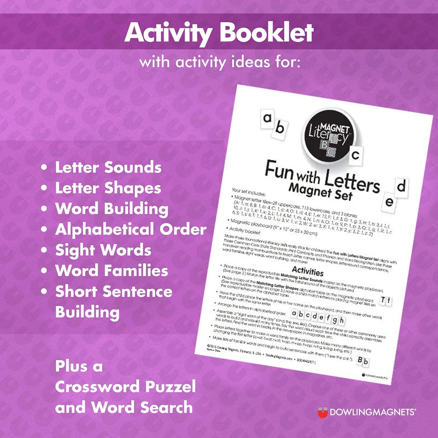 Juego de Letras Magnéticas Dowling Magnets 144 Piezas