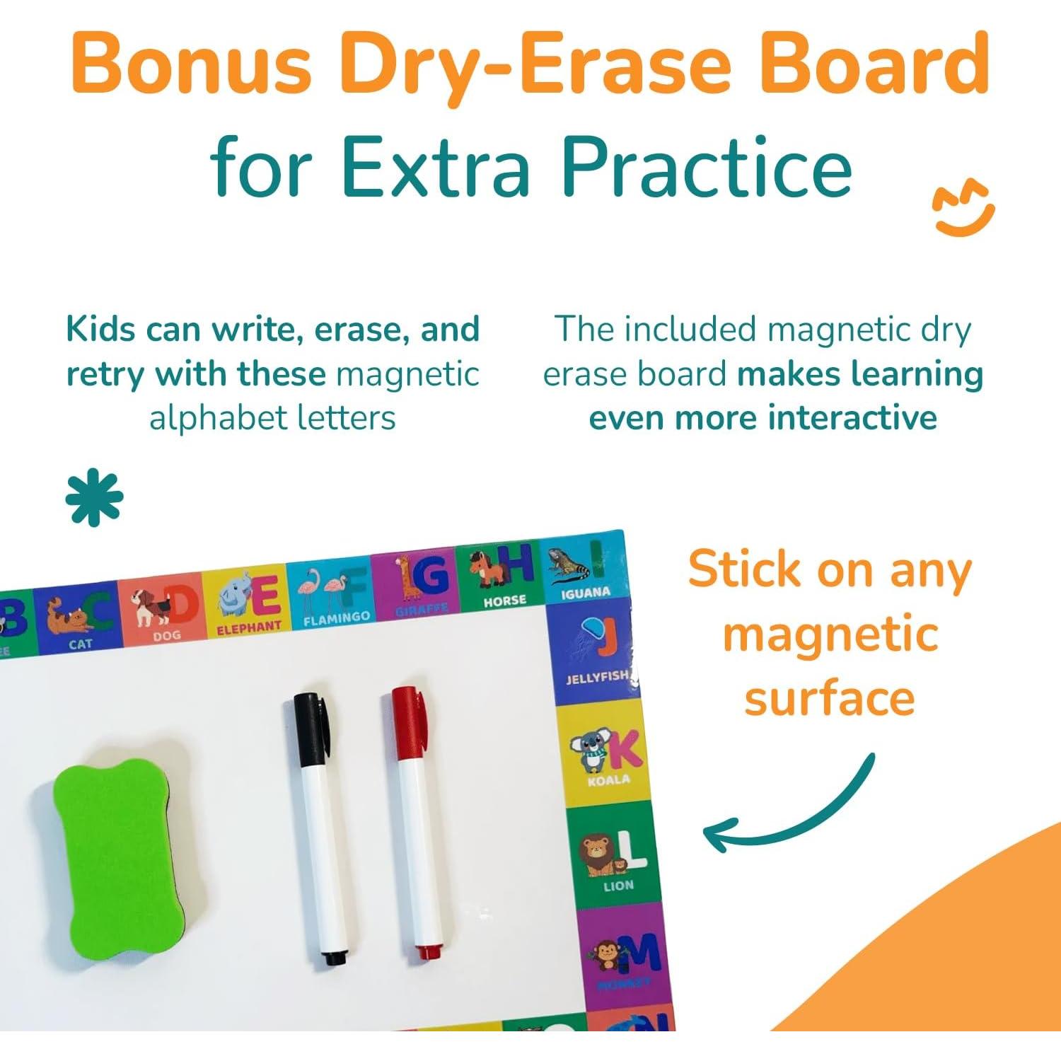 Juego de Letras y Números Magnéticos Channie 240 Piezas