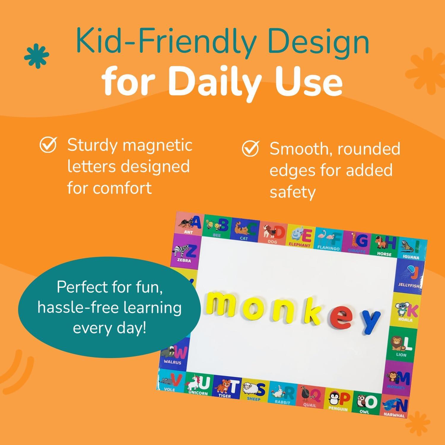 Juego de Letras y Números Magnéticos Channie 240 Piezas