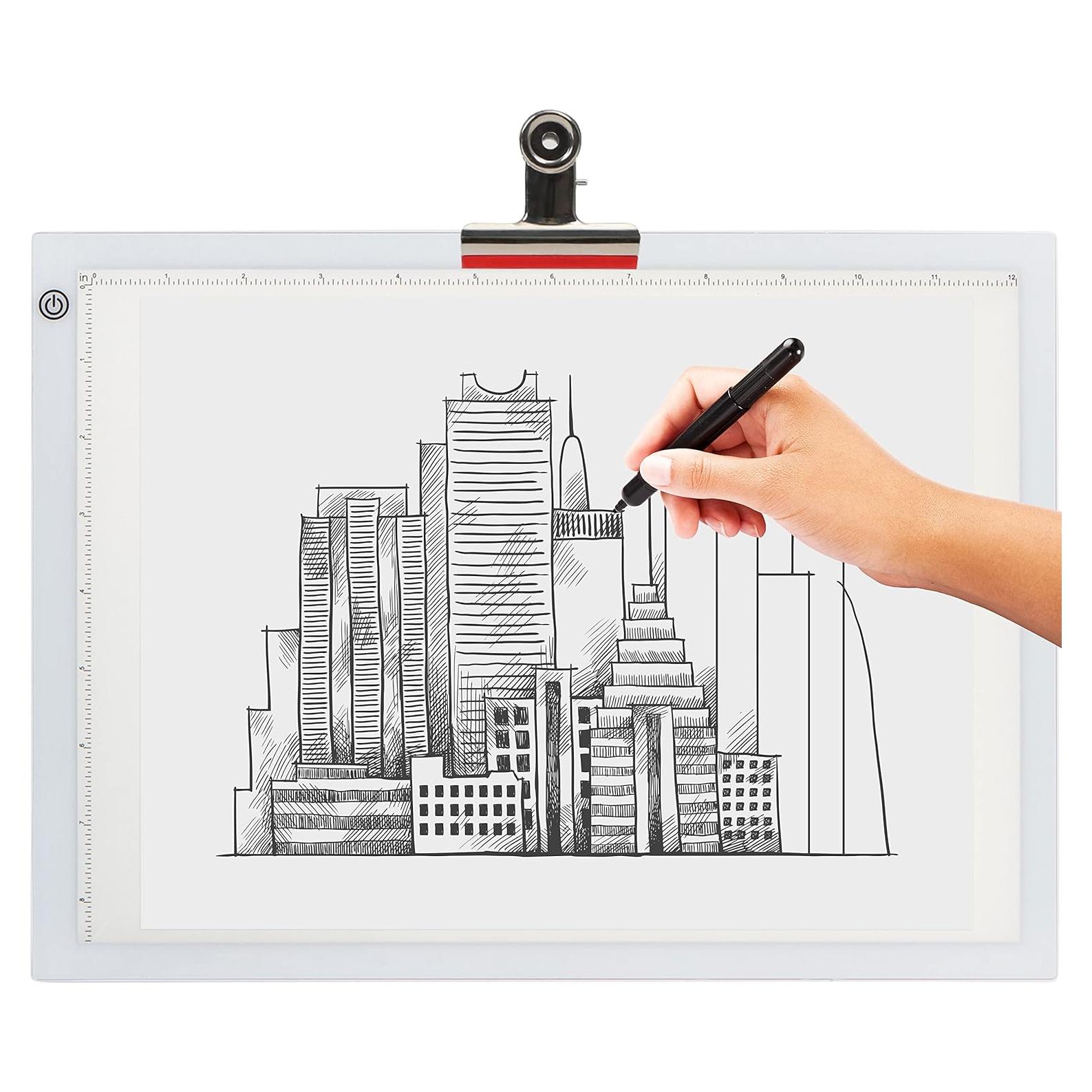 Caja de Luz de Trazado LED Dasher A4 Ultra Fina 33.99x24.89cm