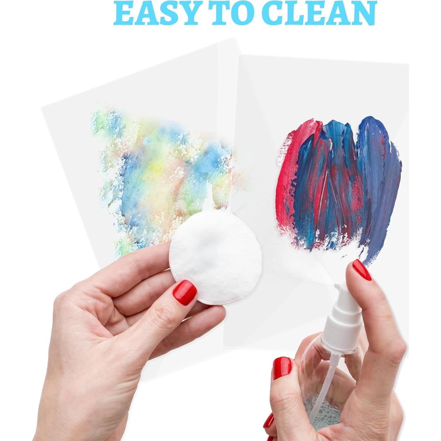 20 Piezas Alfombrilla Transparente para Pluma 3D CKMOREL 20x14cm