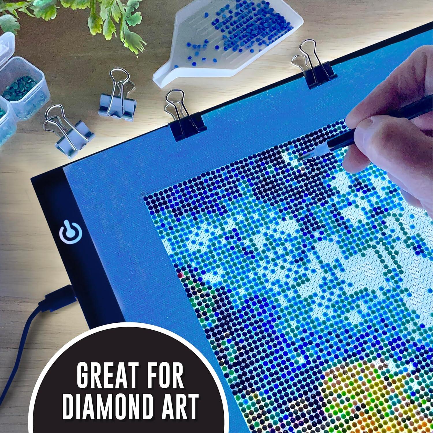 Almohadilla de Luz LED ArtSkills A4 Ultra Delgado USB 3 Modos