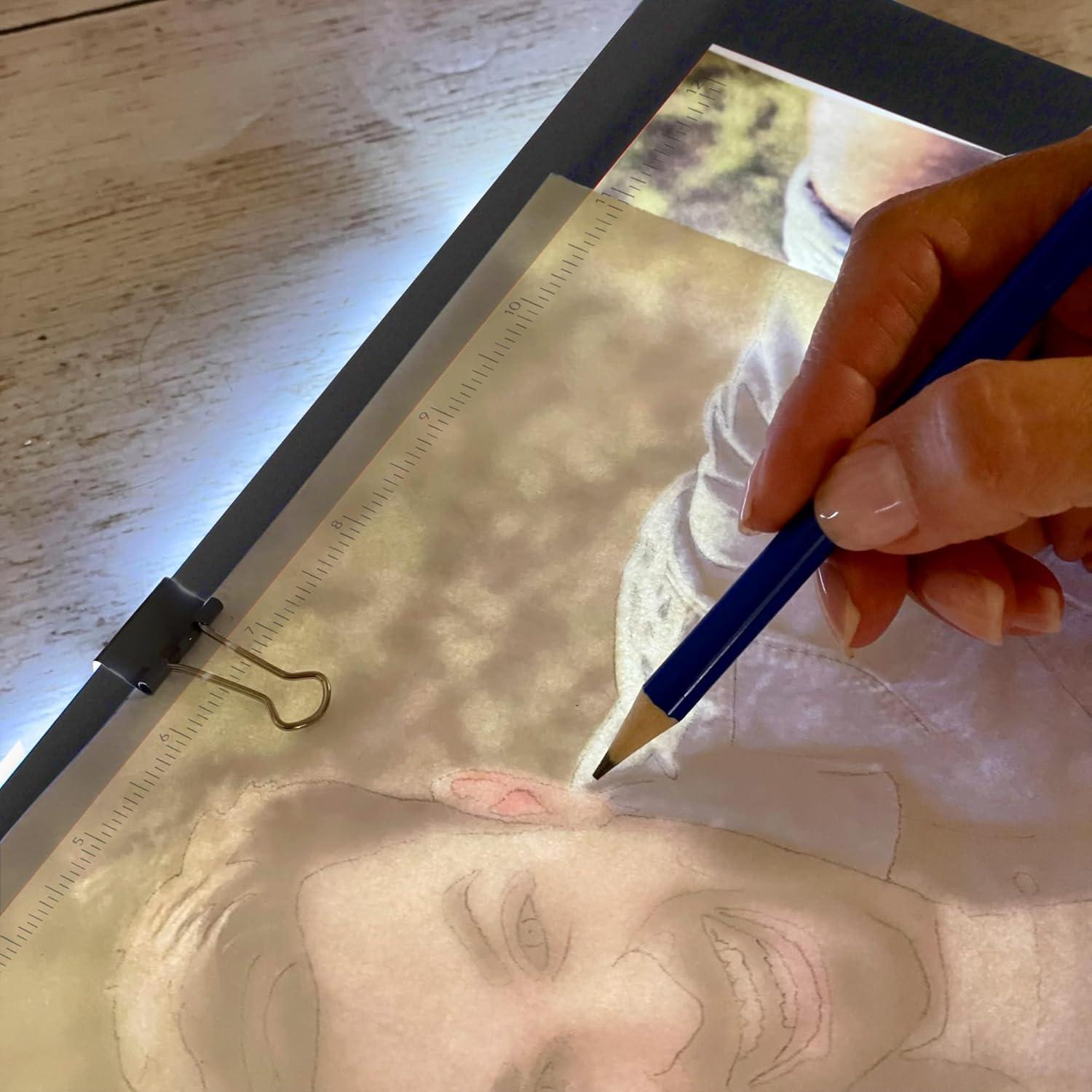 Almohadilla de Luz LED ArtSkills A4 Ultra Delgado USB 3 Modos