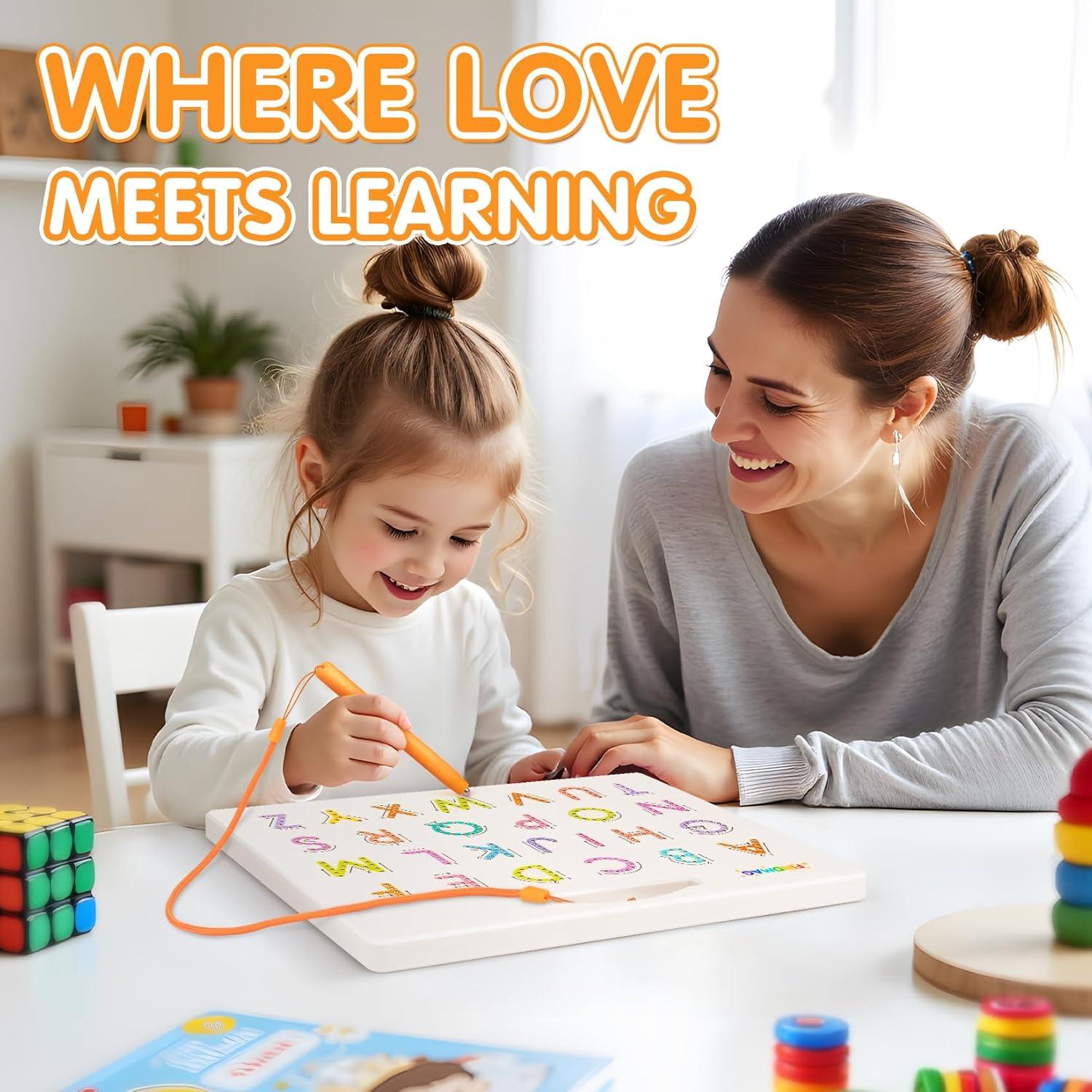 Tablero de Escritura Magnético FINDMAG 31.75x25.4cm Letras A-Z