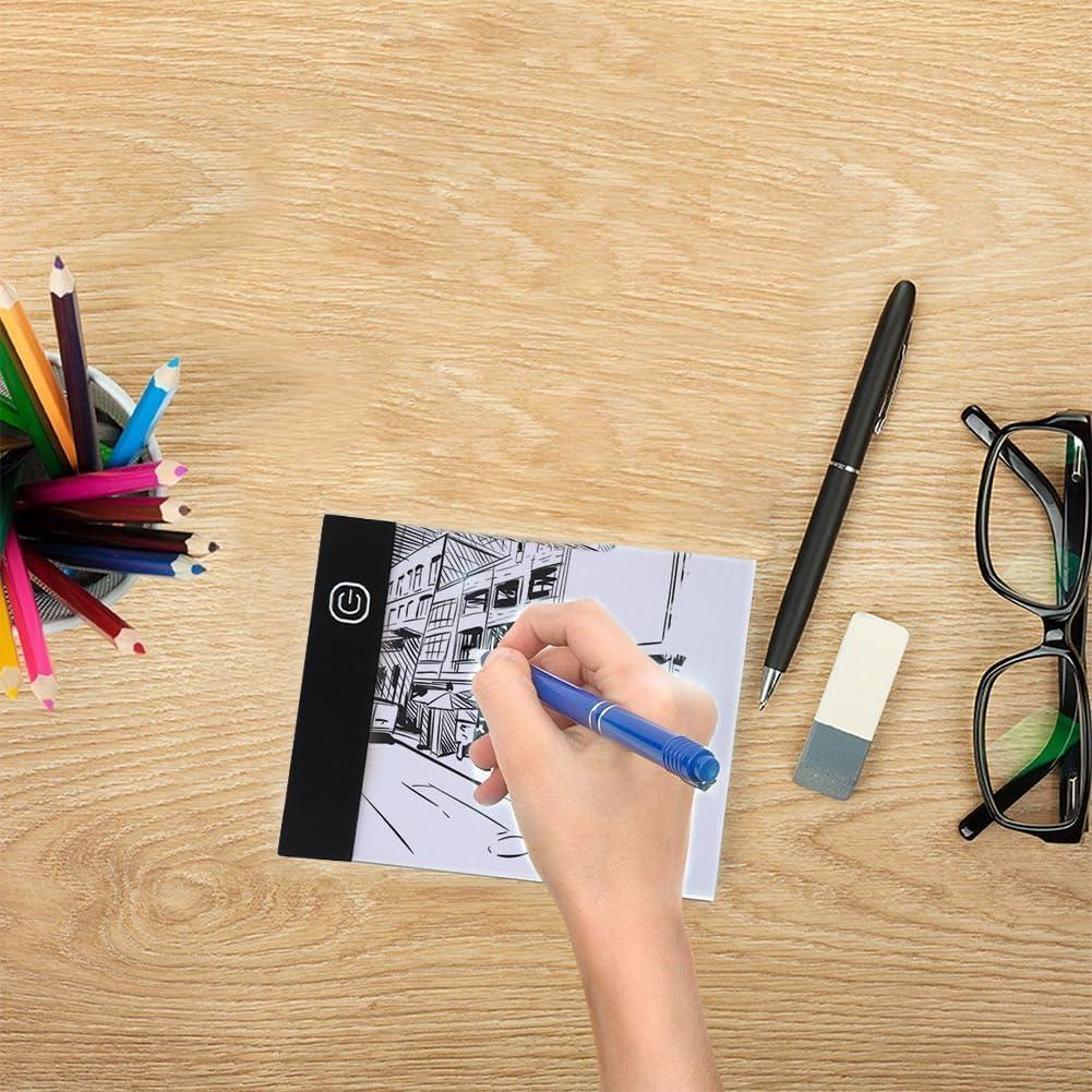 Tablero de Luz LED A6 Tiiyee Portátil con Brillo Ajustable