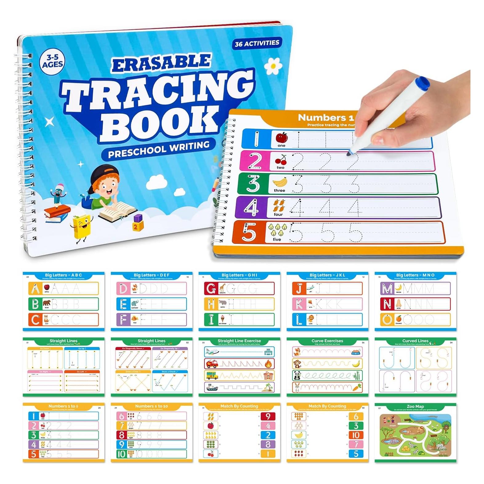 Cuaderno de Aprendizaje Borrado en Seco Justificación 21.59x27.94cm