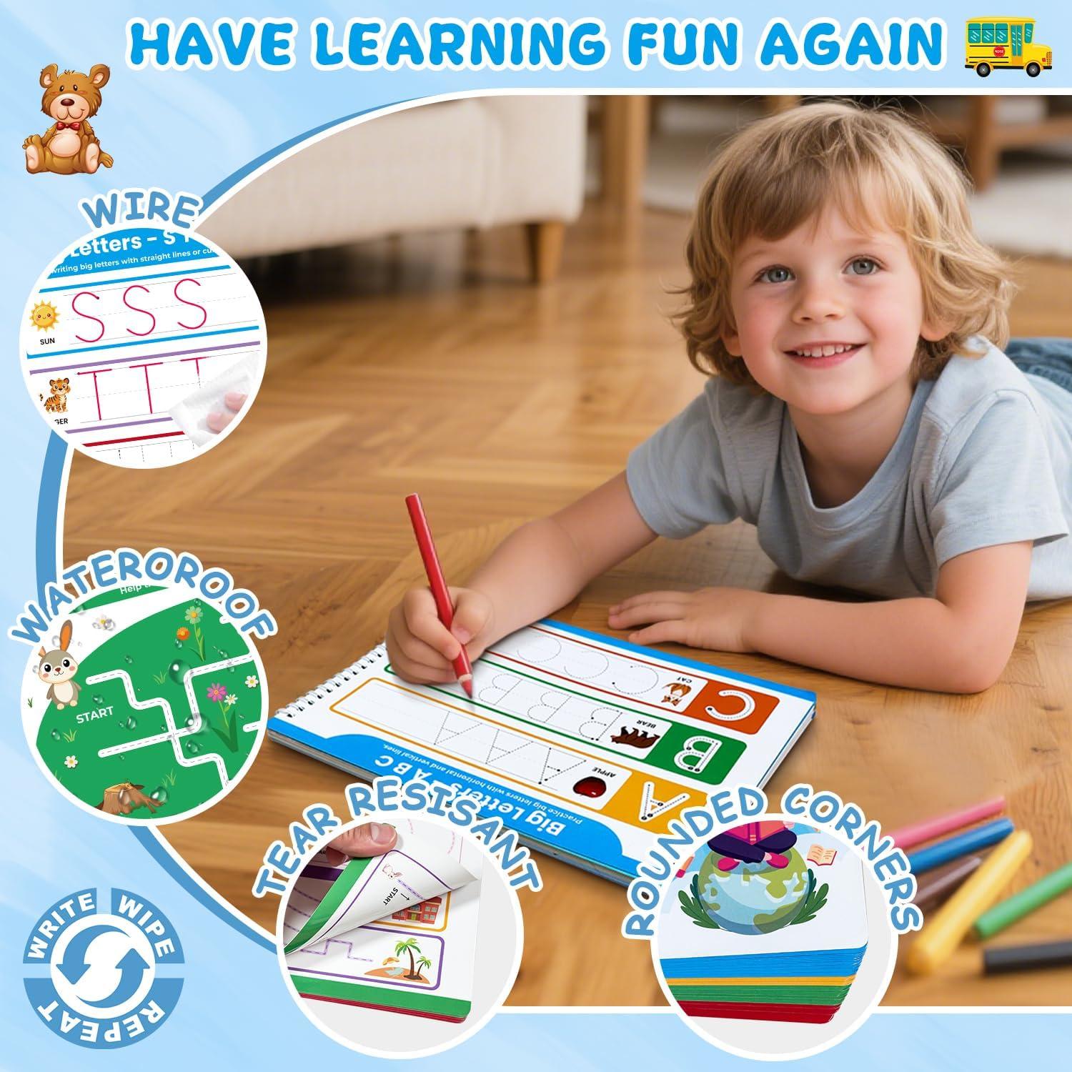 Cuaderno de Aprendizaje Borrado en Seco Justificación 21.59x27.94cm