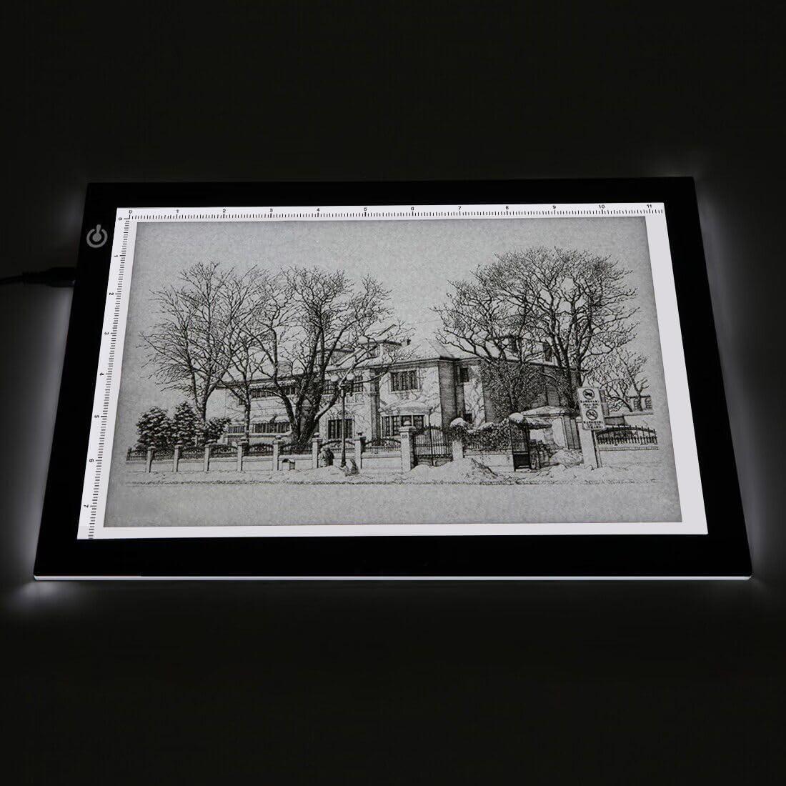 Caja de Luz LED Portátil A4 LitEnergy para Trazar USB