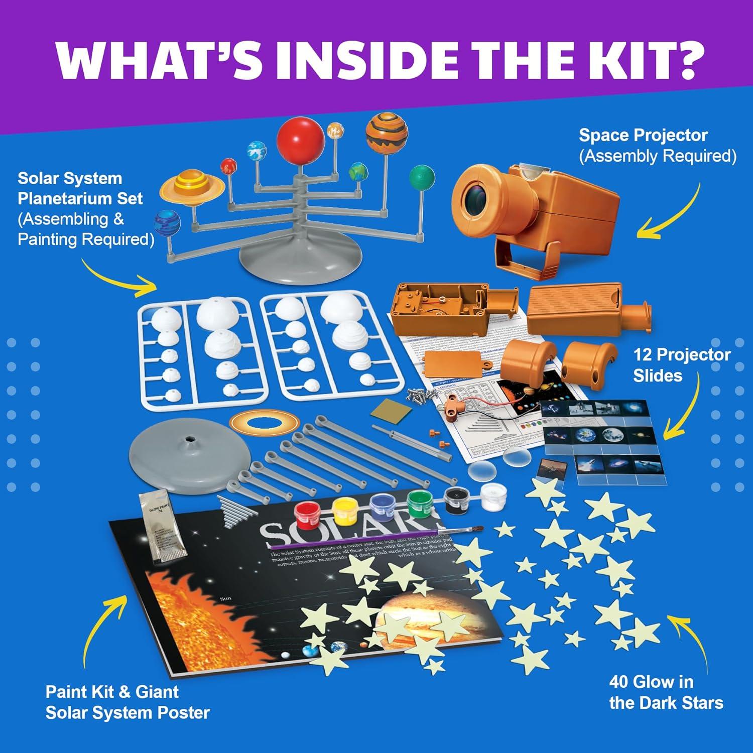 Kit de Ciencia Espacial 4M - Modelo Planetario 3D para Niños