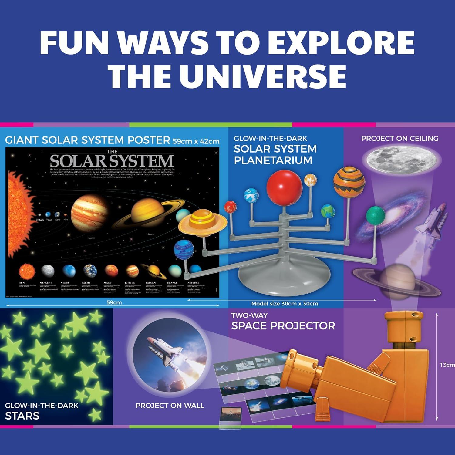 Kit de Ciencia Espacial 4M - Modelo Planetario 3D para Niños
