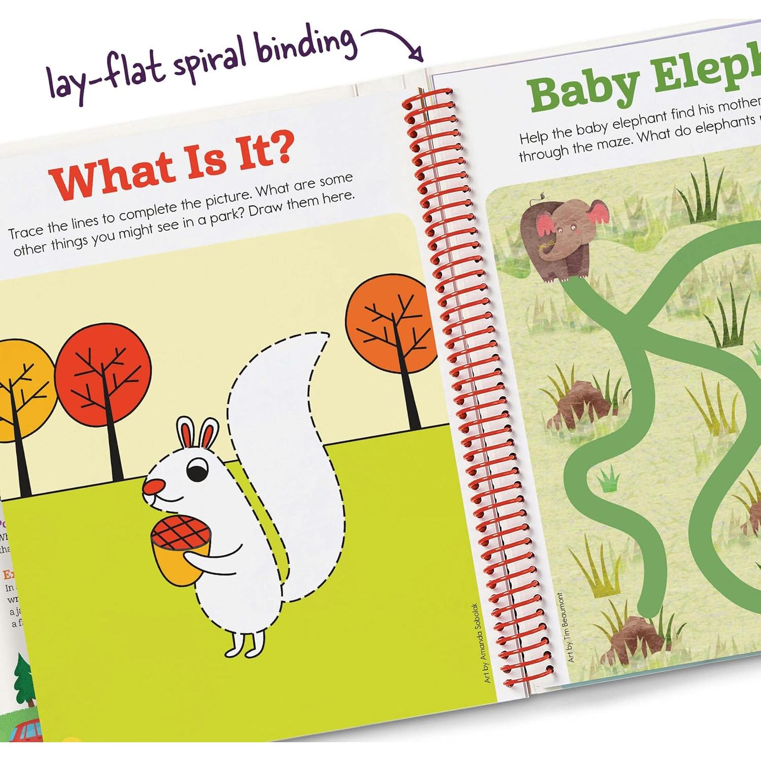 Write-On Wipe-Off Let's Trace: Dry Erase Letter Tracing Workbook for Kids, Wipe Clean Activity Book with Marker (Highlights™ Write-On Wipe-Off Fun to Learn Activity Books)