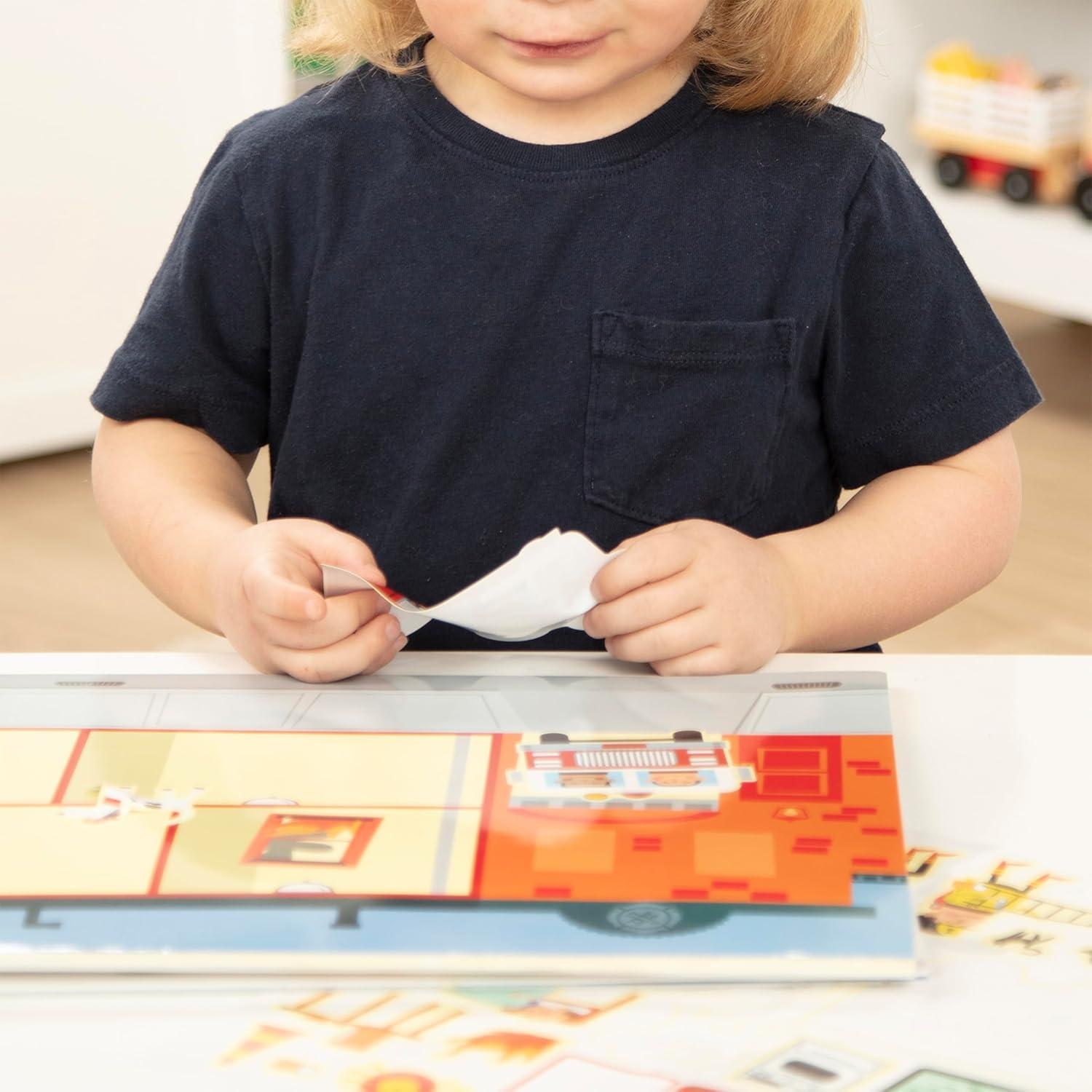 Almohadilla de Calcomanías Reutilizables Melissa & Doug - Mi Ciudad