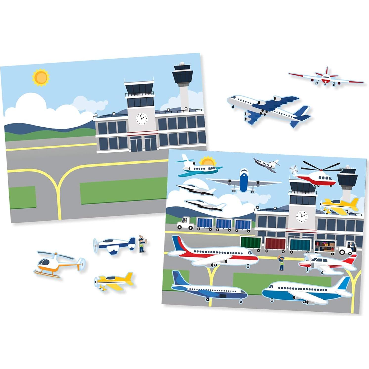 Conjunto de Almohadillas de Calcomanías Reutilizables Melissa & Doug