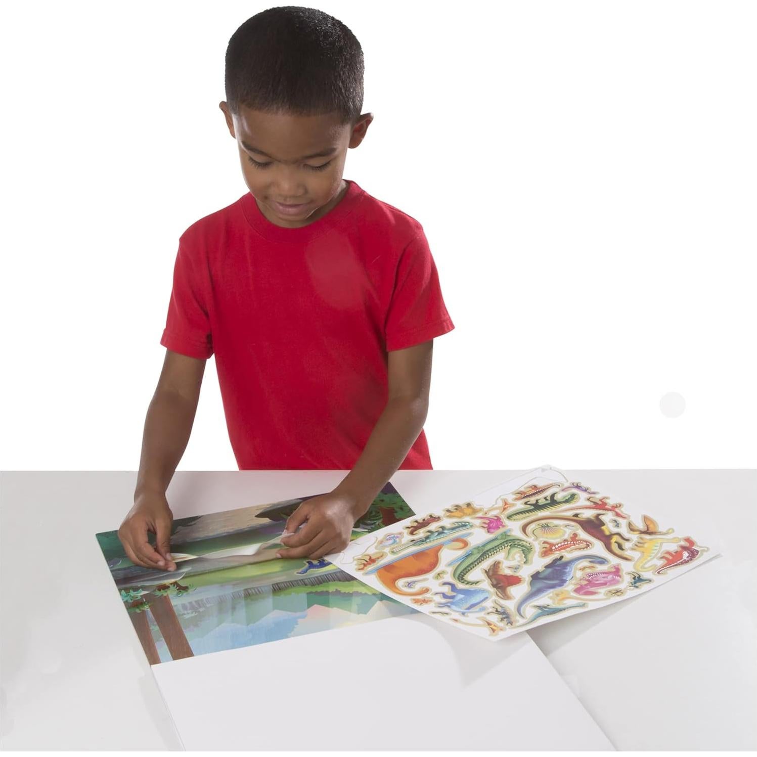 Conjunto de Almohadillas de Calcomanías Reutilizables Melissa & Doug