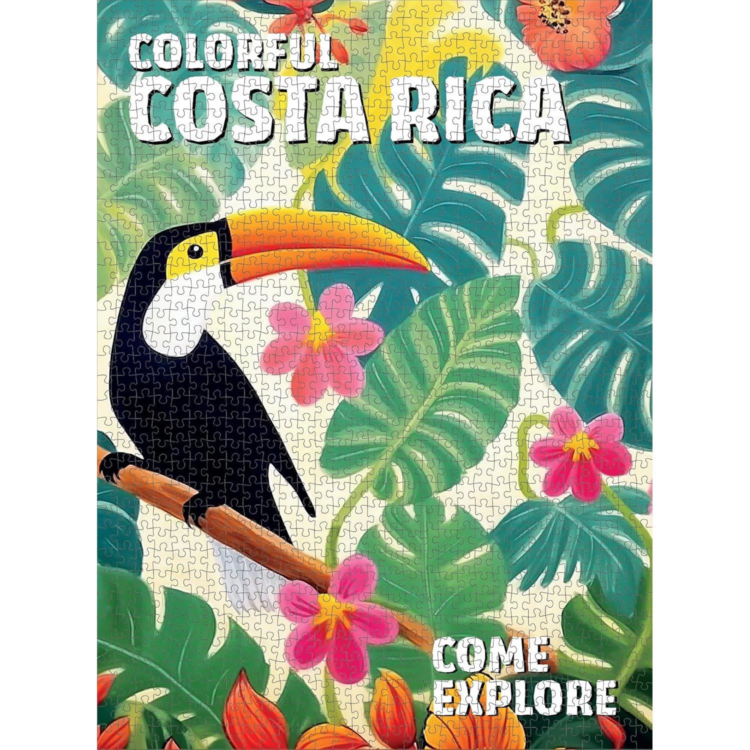 Rompecabezas 1000 Piezas Cross & Glory Costa Rica en Color