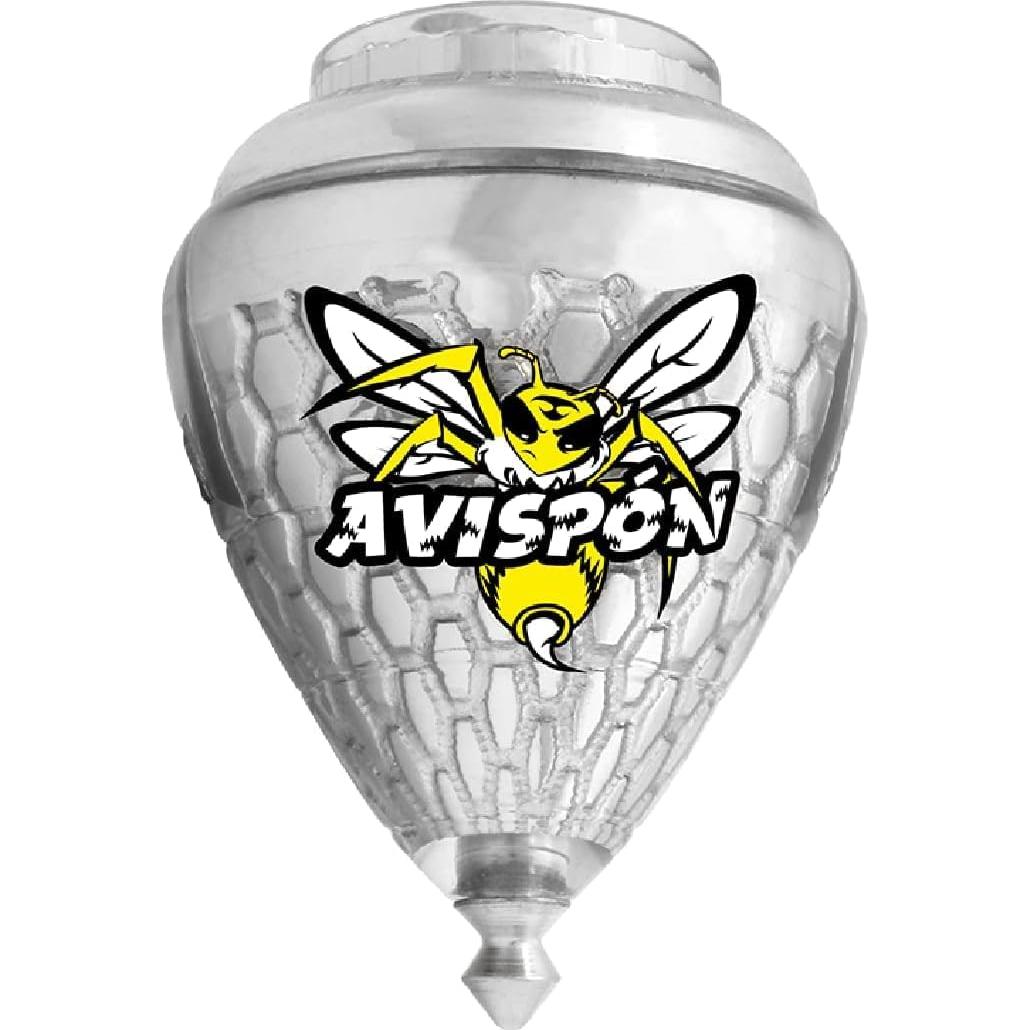 Paquete de 3 Trompos de Plástico Durable Cometa - Punta de Metal