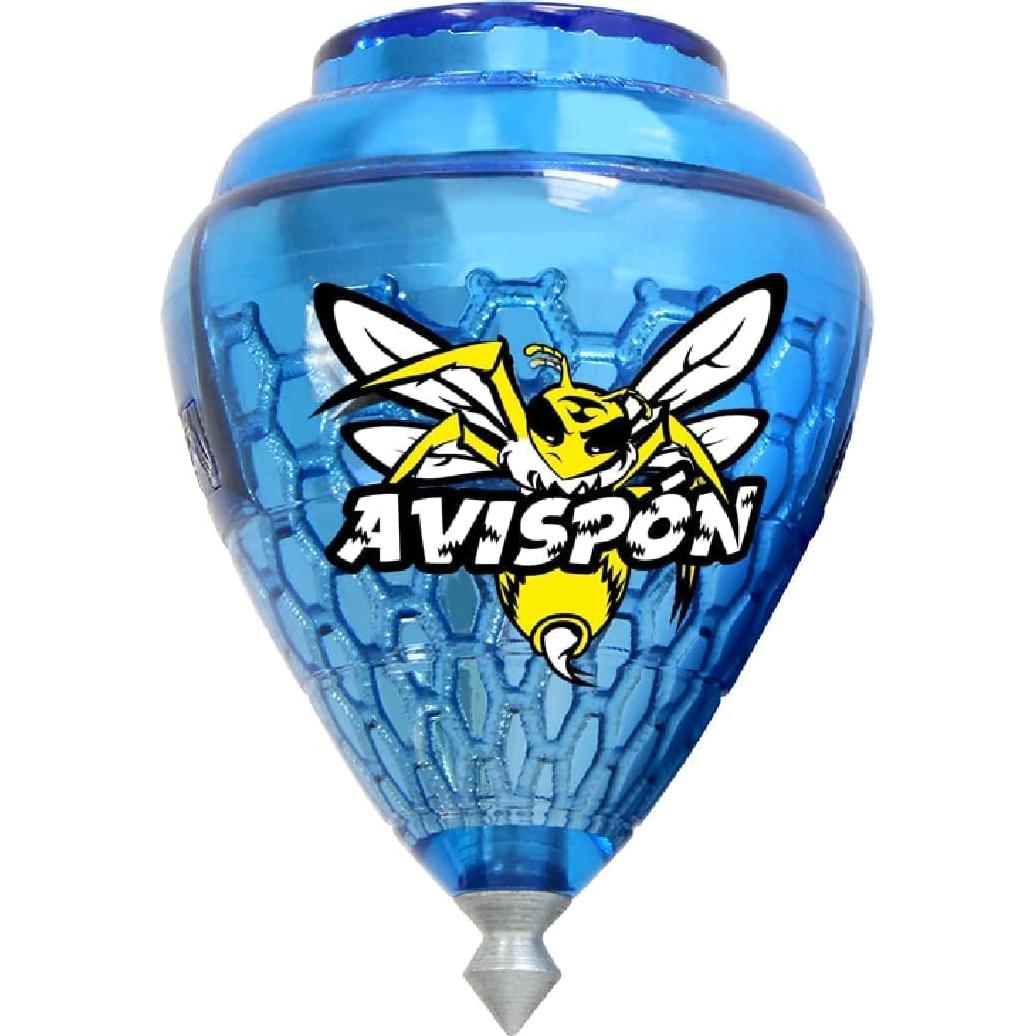 Paquete de 3 Trompos de Plástico Durable Cometa - Punta de Metal