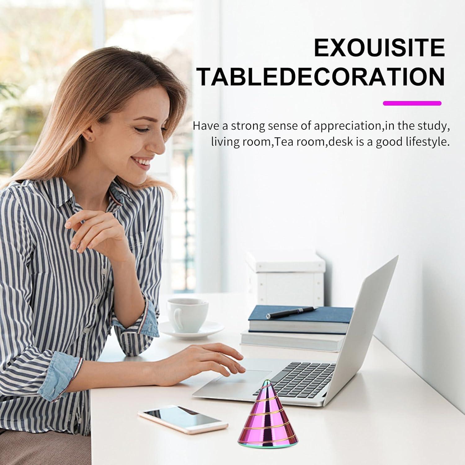 Trompo Cinético de Escritorio Aanrasey - Alivio Estrés 3.61cm