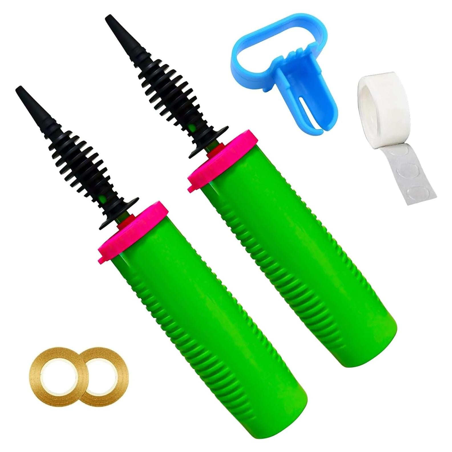 Bomba de Globo de Mano Doilomand GreenPump2 - 2 Pack Doble Acción