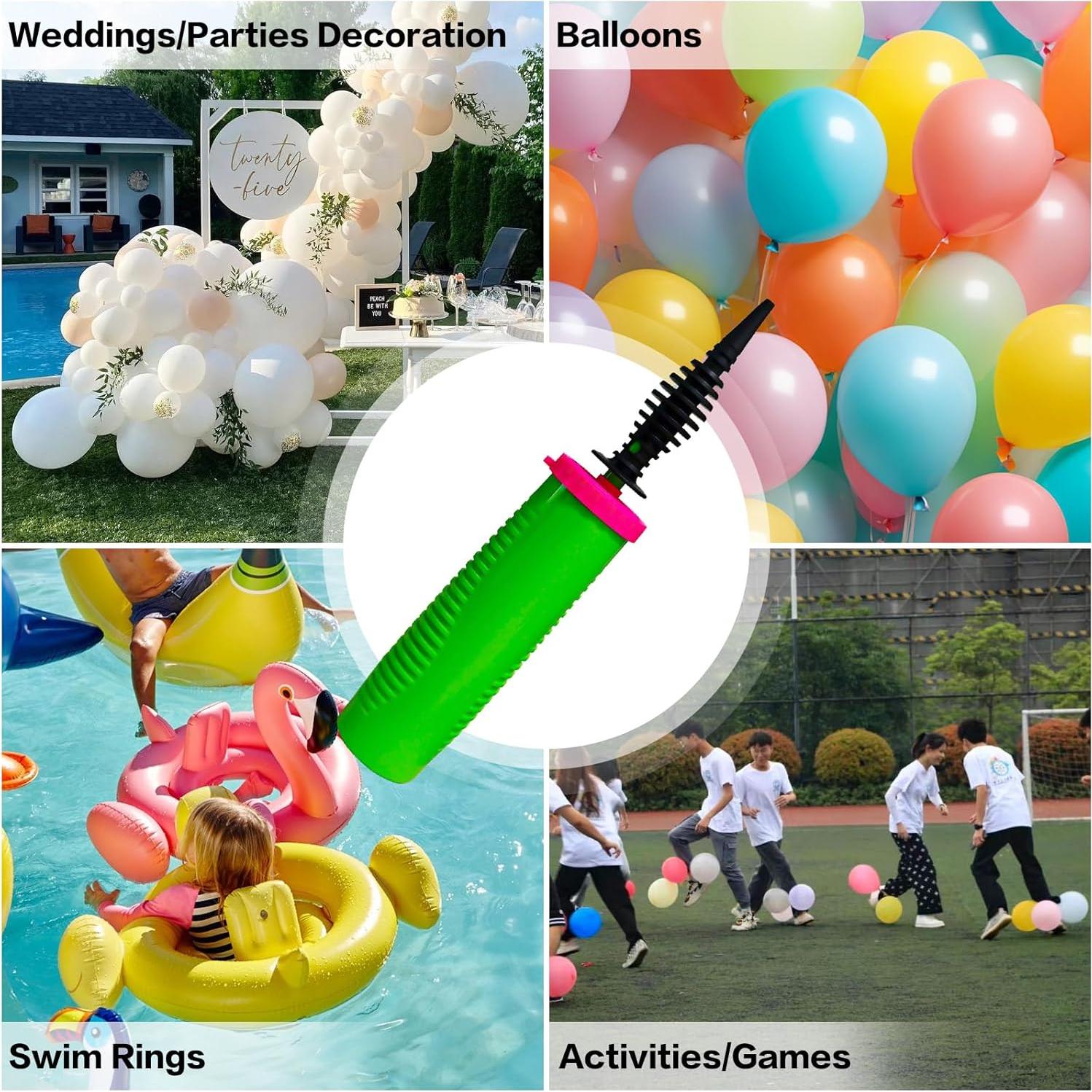 Bomba de Globo de Mano Doilomand GreenPump2 - 2 Pack Doble Acción